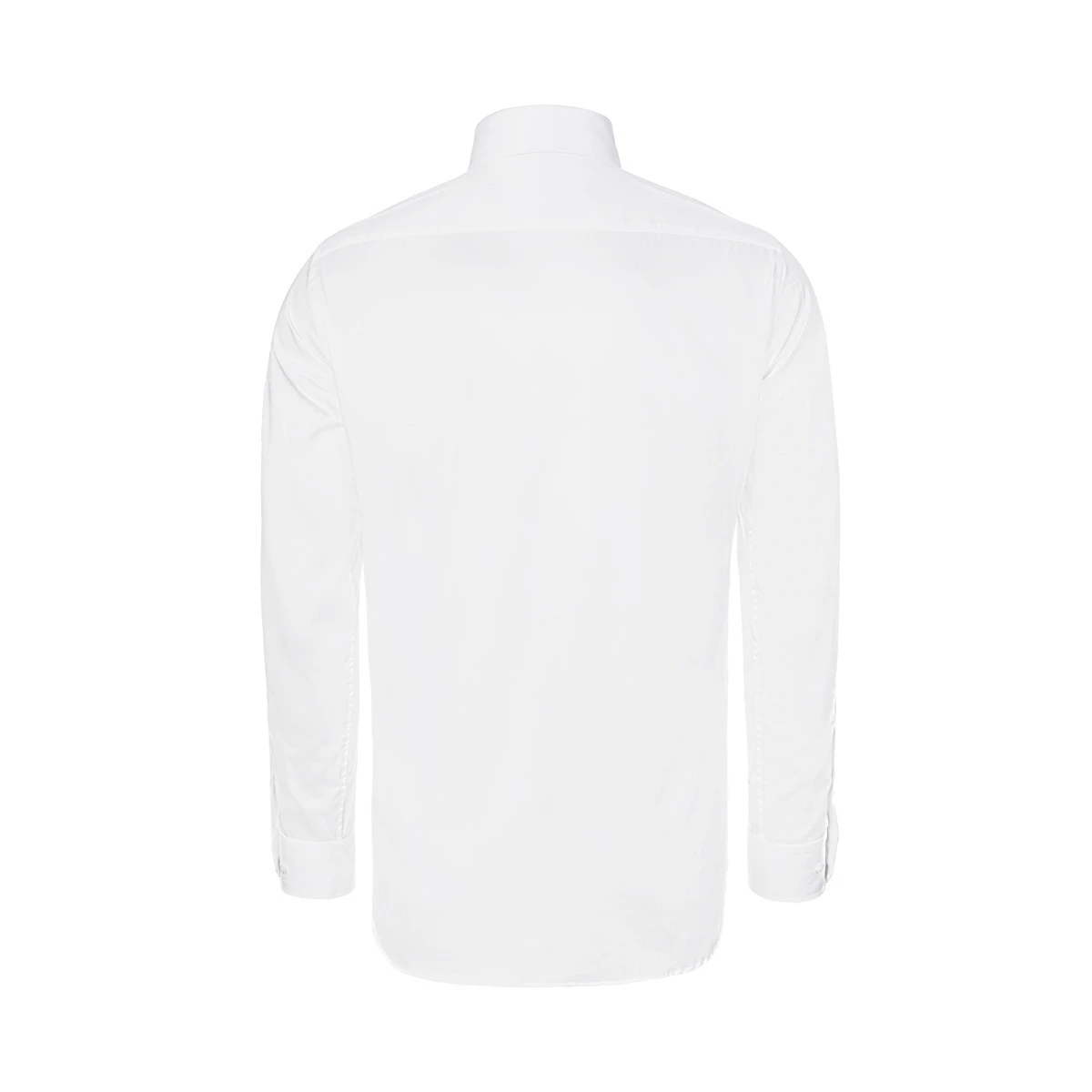 Plain Long Sleeve Shirt with Embroidered KL Collar Logo Gallery