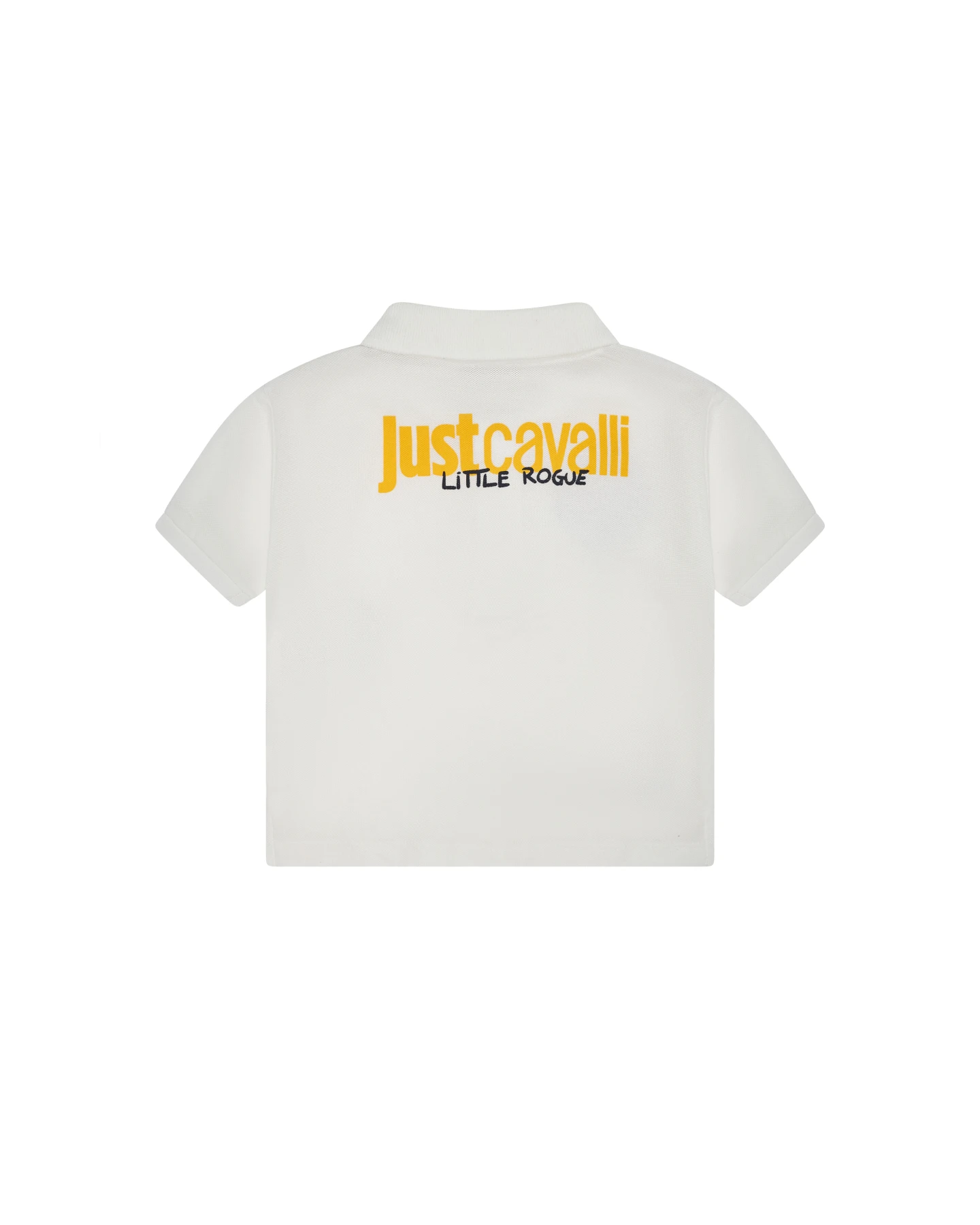 Polo Shirt with Multi-Graphic Patches Gallery