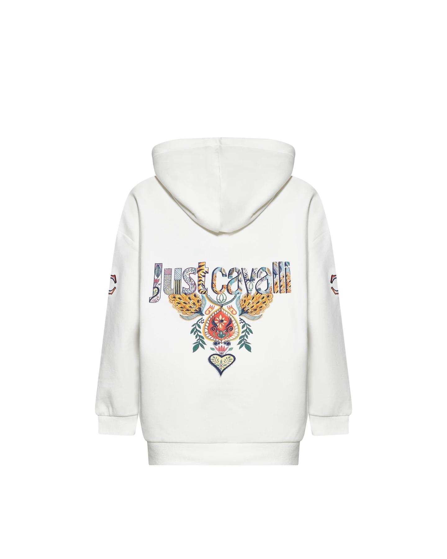 Cream Sun & Graphic Logo Hoodie Gallery