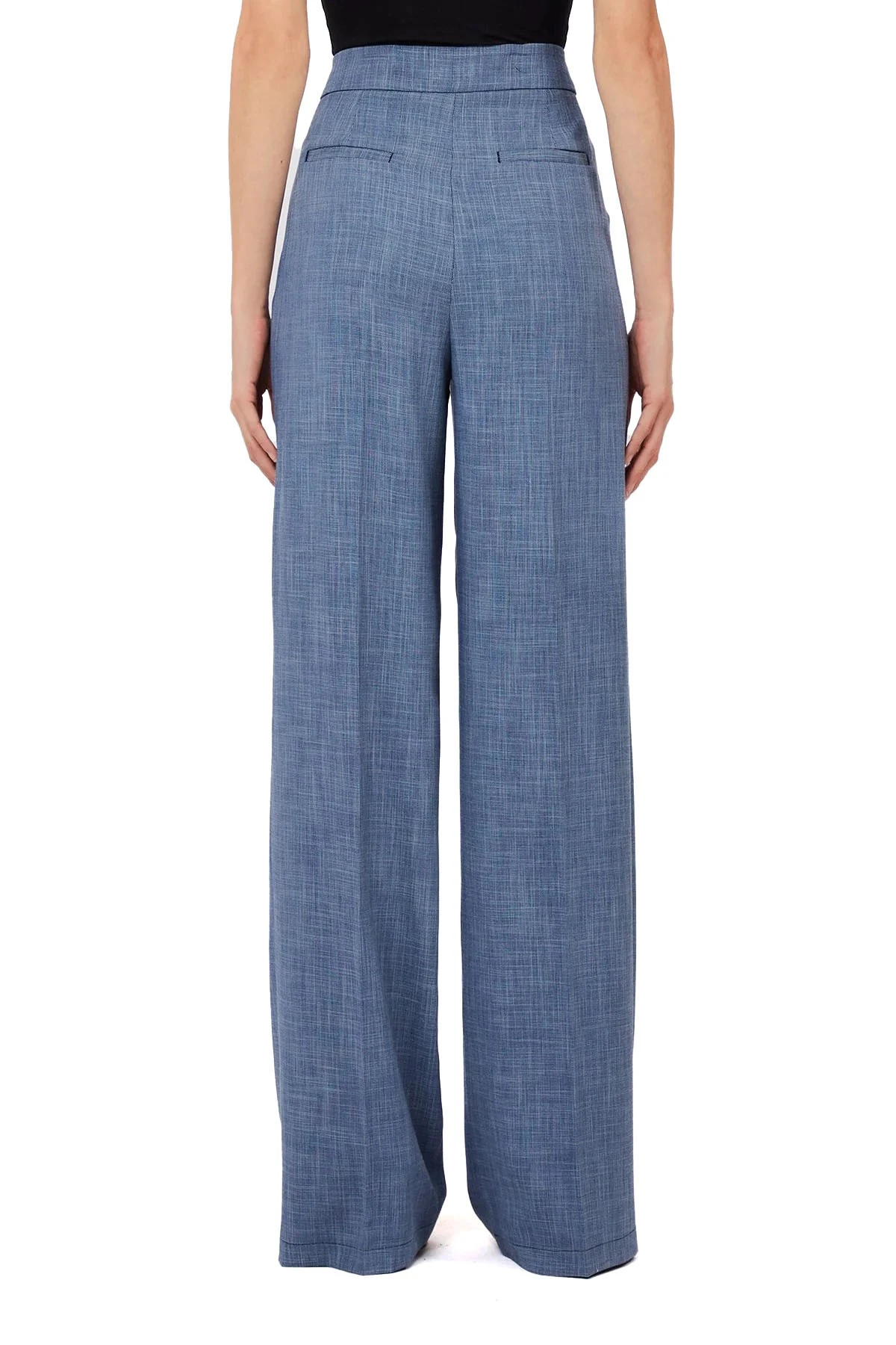 Twill Wide-leg Trousers Gallery