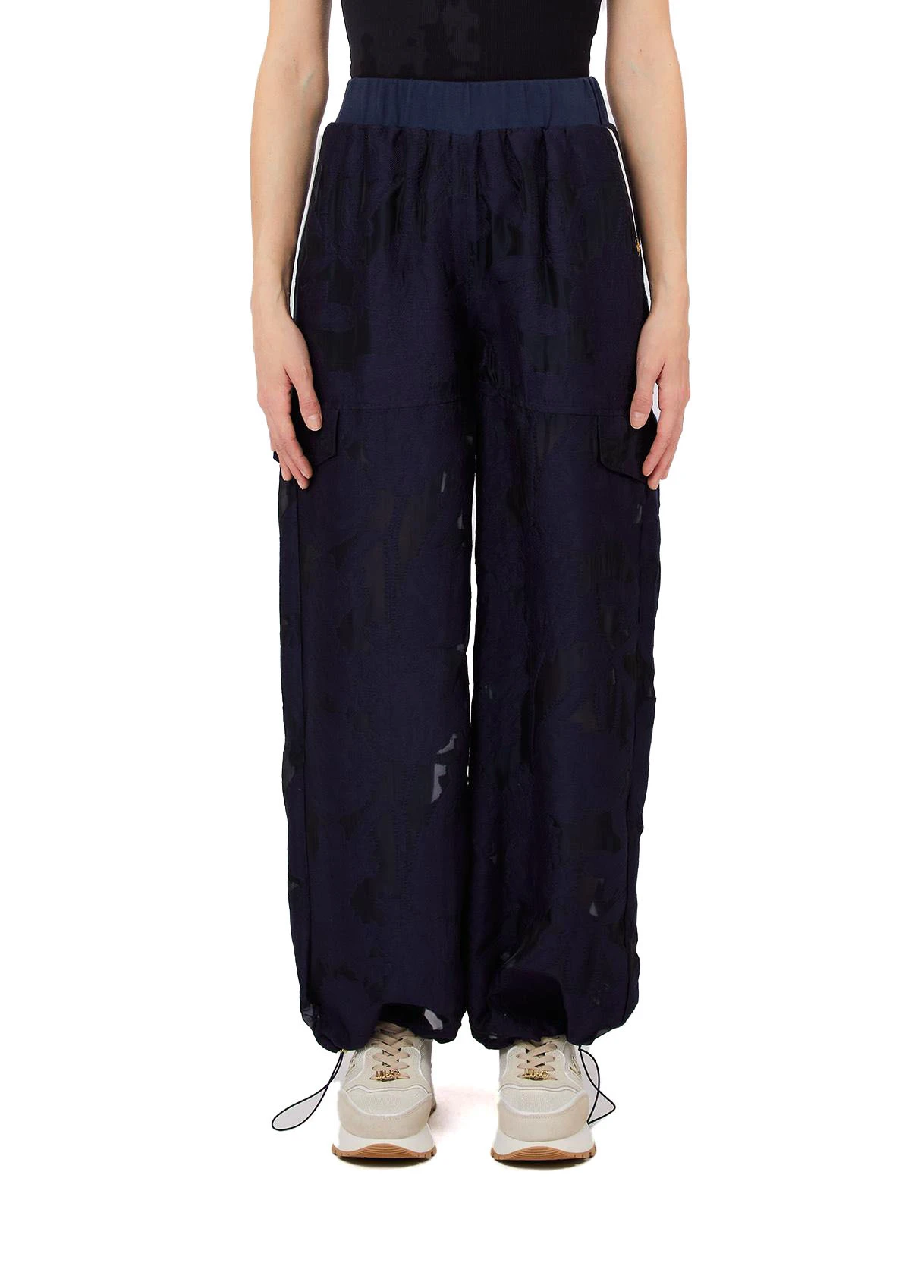 Organza Jacquard Wide Leg Trousers Gallery