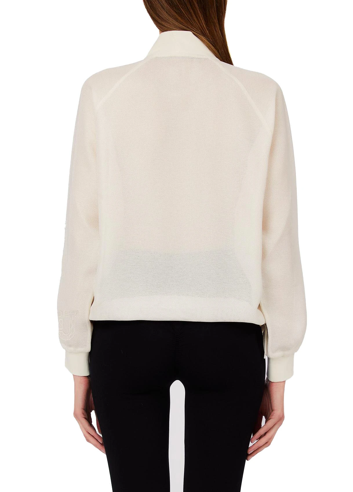 Mesh Bomber Jacket with Flap Pockets Gallery