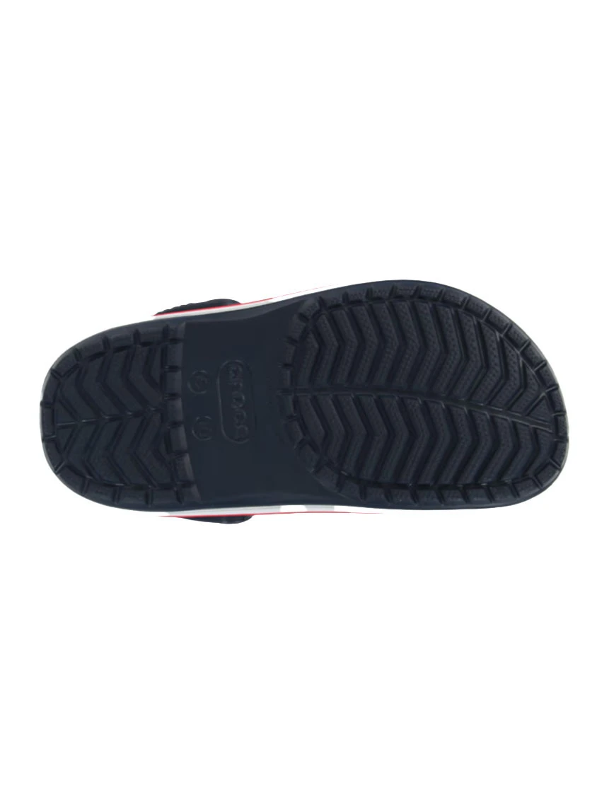 Toddler Crocband Clog Navy & Red Gallery