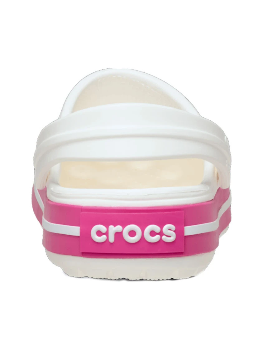 Toddler Crocband Clog White & Pink Crush Gallery