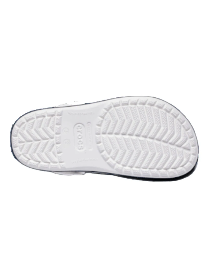 Kids Crocband Clog White & Navy Gallery