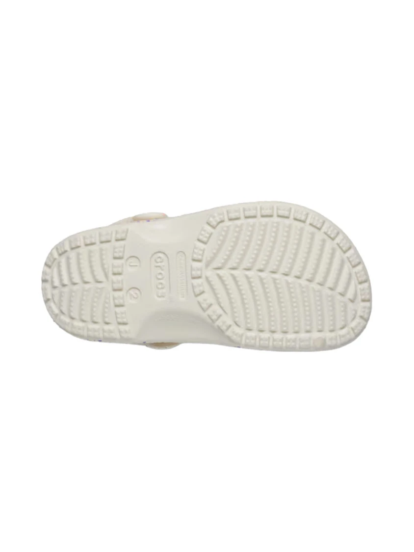 Kids Classic Glow Paint Splatter Clog White&  Multi Gallery