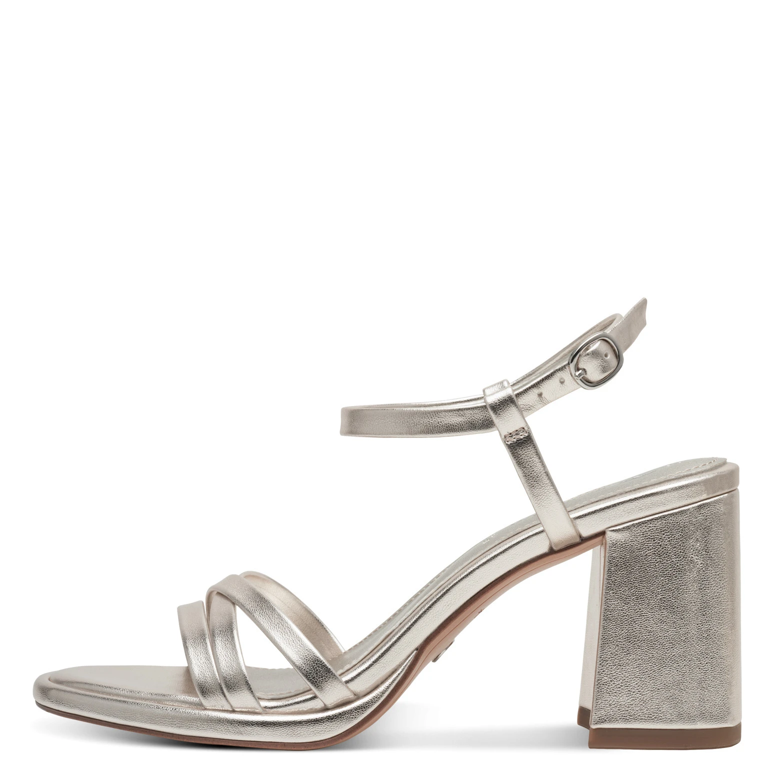 Patent Strappy Block Heel Sandals Gallery