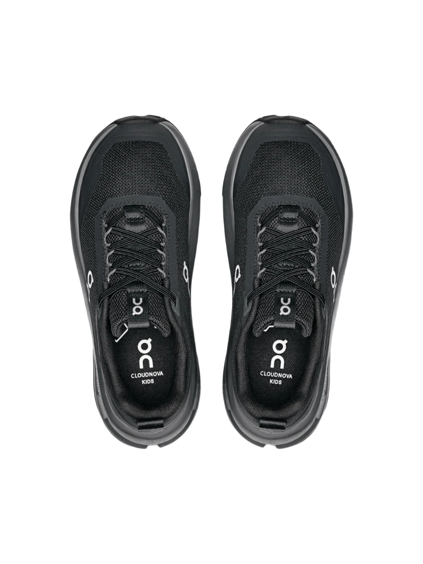 Cloudnova Kids Sneakers - Black Gallery