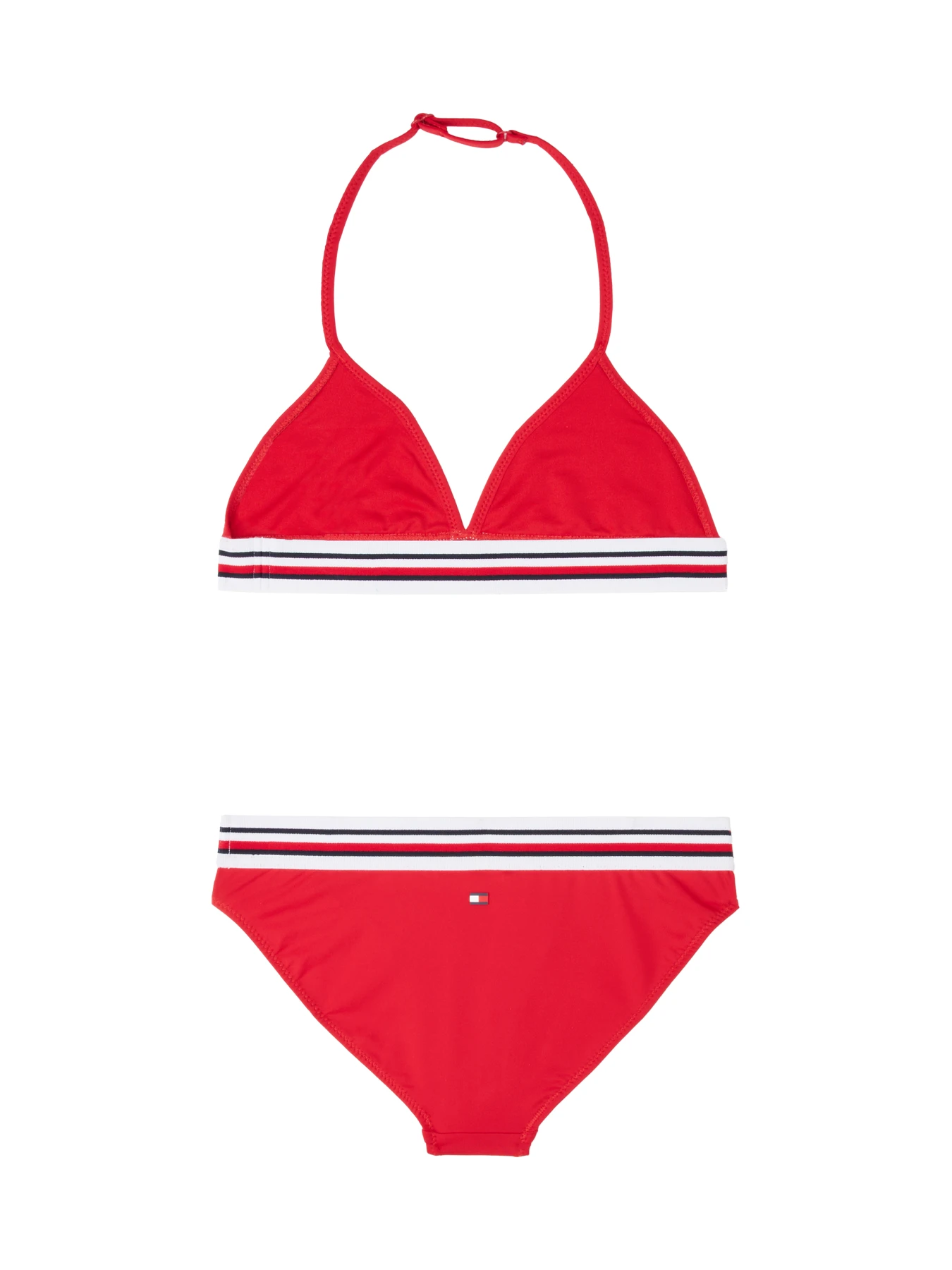 Striped Band Triangle Bikini Swim Set  Gallery