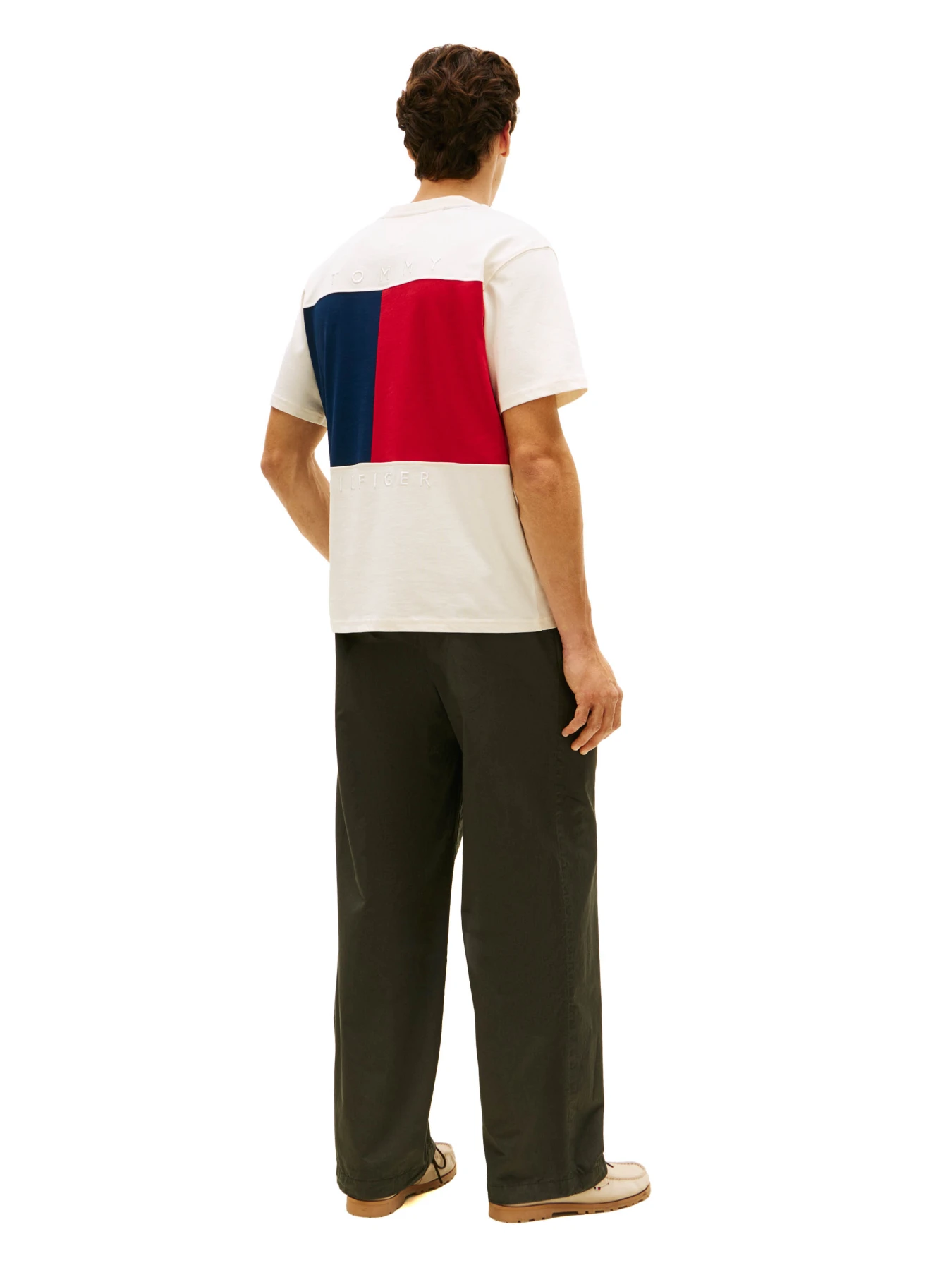 Flag Embroidery Jersey Relaxed T-Shirt Gallery