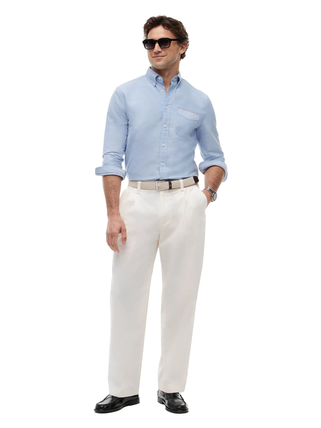 Regular Fit Shirt with Distinctive Piping Gallery