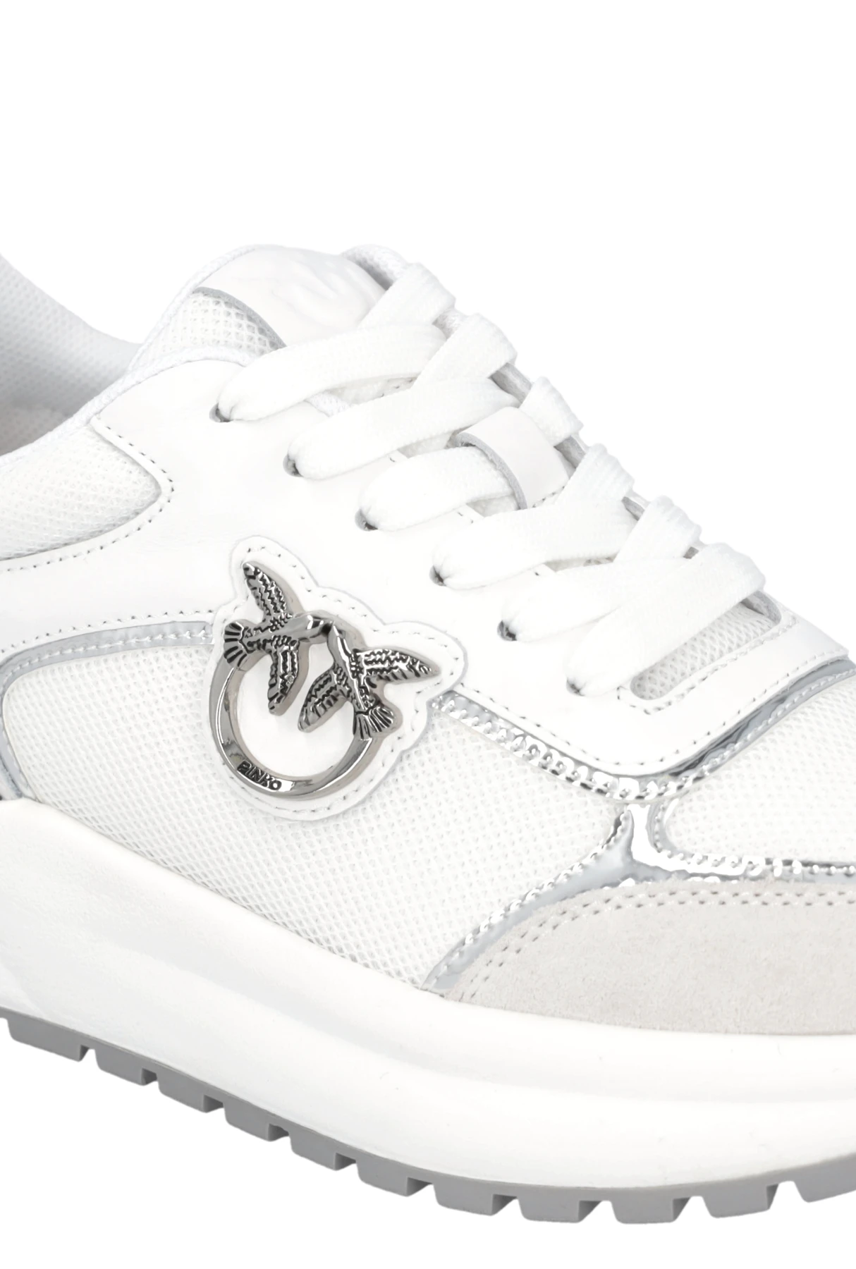 Platform Sneakers with logo and mirror-finish details Gallery