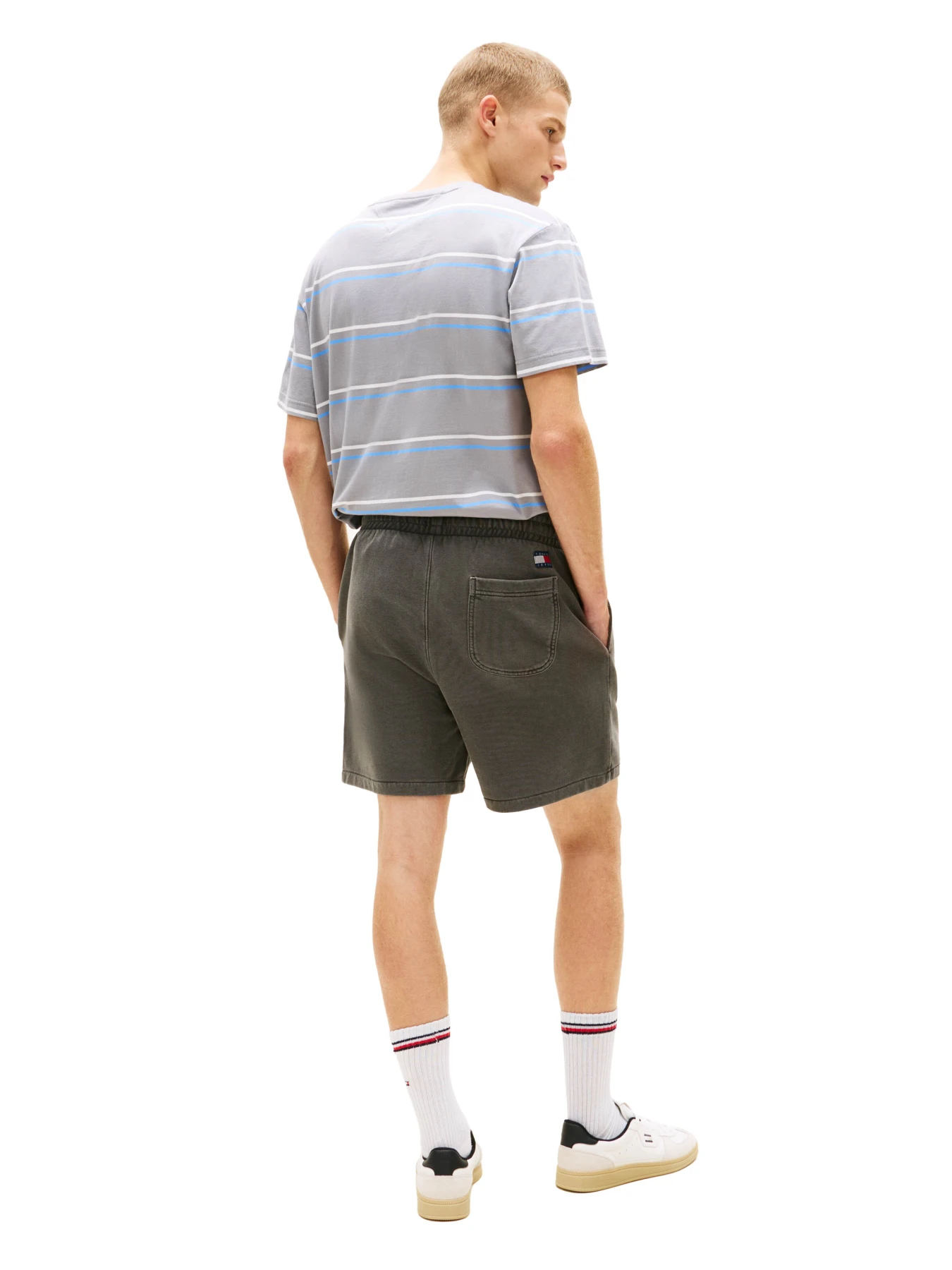 Classic Tonal Embroidery Terry Sweat Shorts Gallery