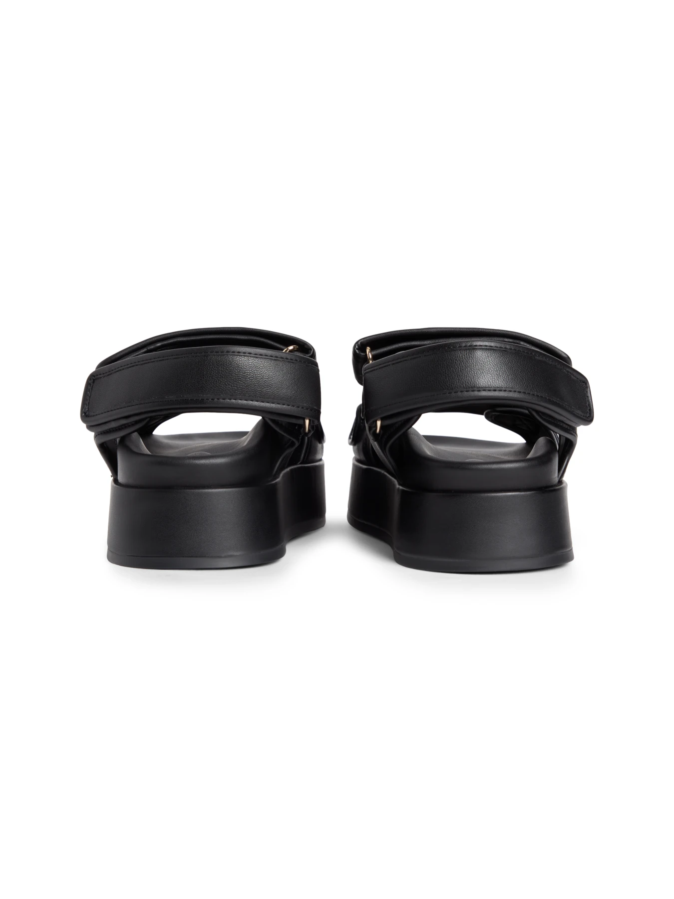 Sporty Leather Platform Sandals Gallery