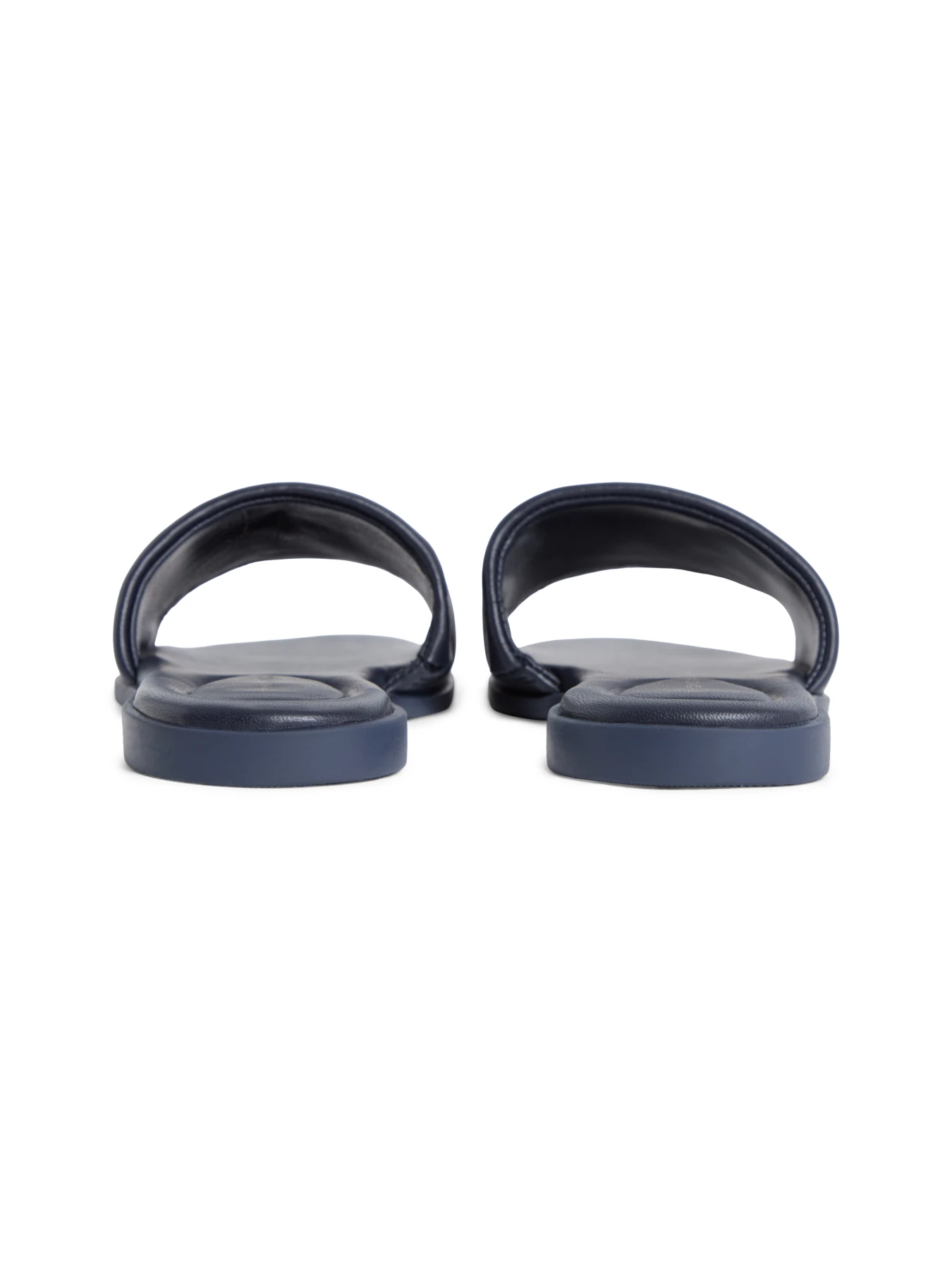 TH Logo Hardware Leather Slippers Gallery