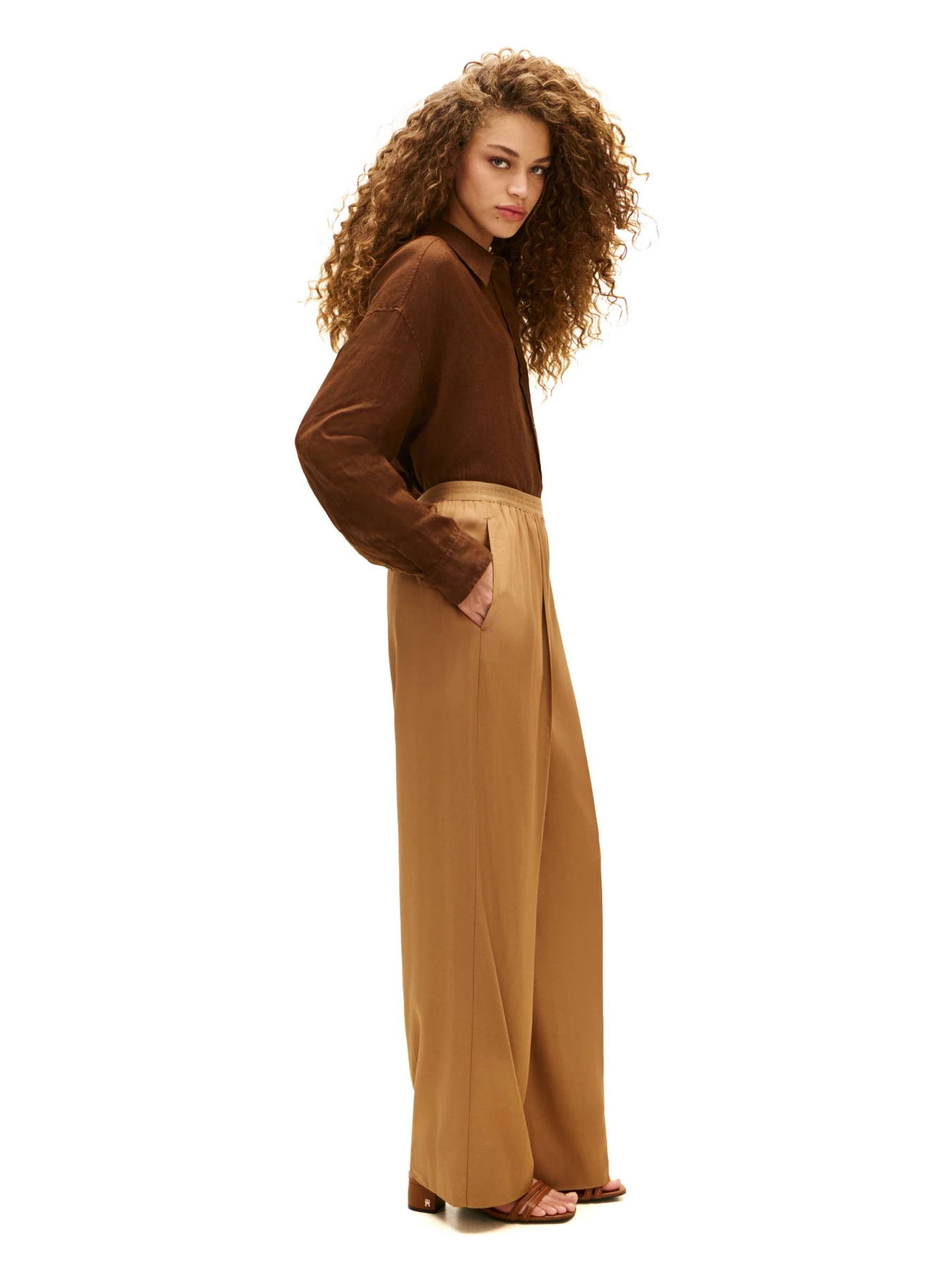 Timeless Viscose Loose Trousers Gallery