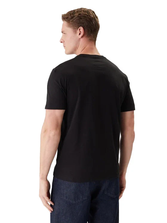 Classic Fit T-shirt With Script Graphic Gallery