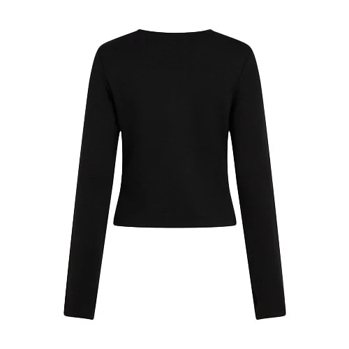 Long-sleeved Top with Cut Out Gallery