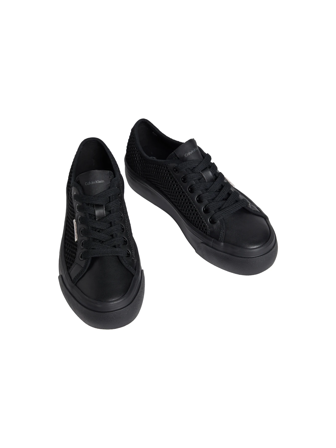 Mesh Platform Lace Up Sneakers Gallery