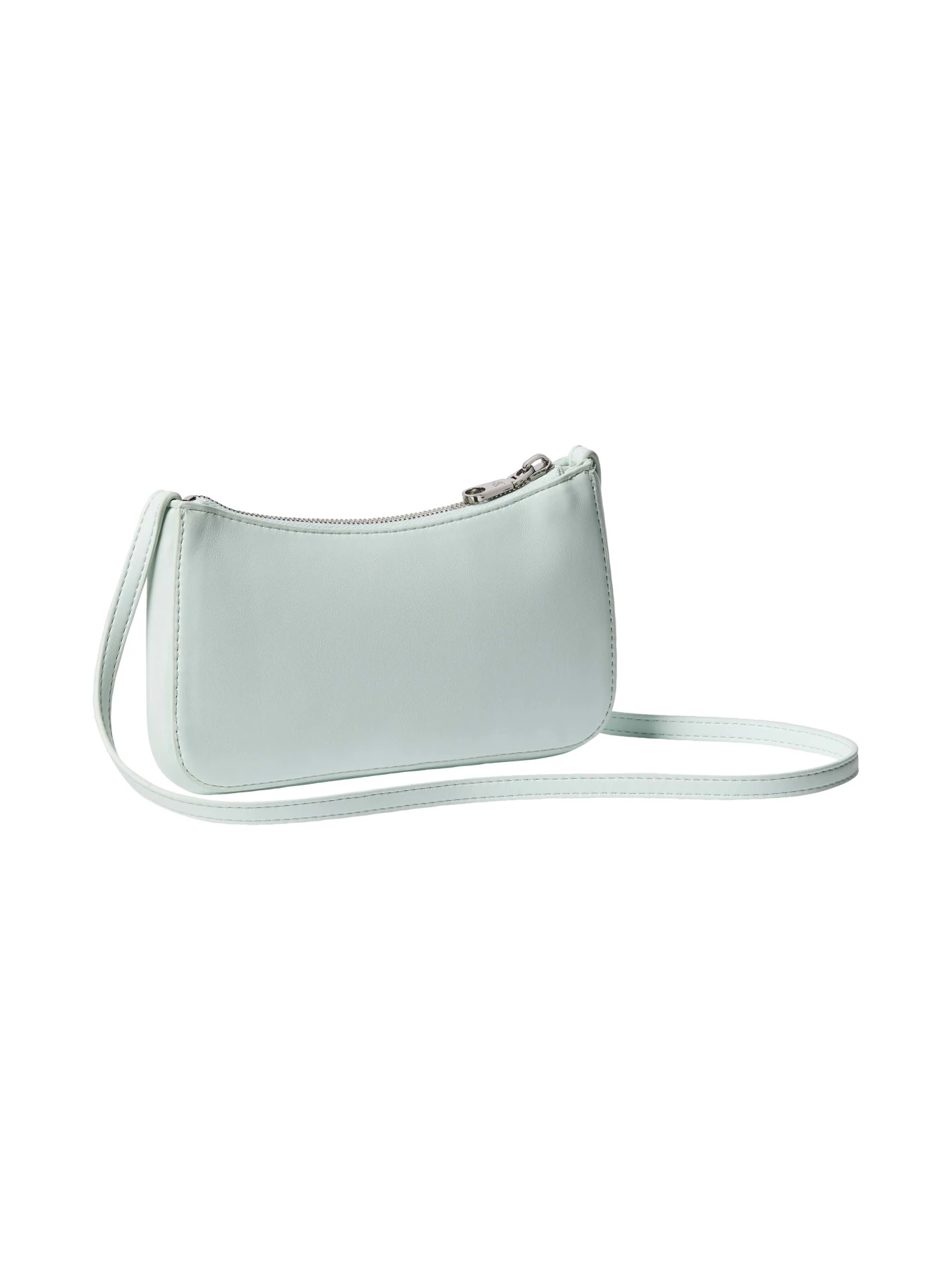 Embossed Logo Mini Baguette Shoulder Bag Gallery