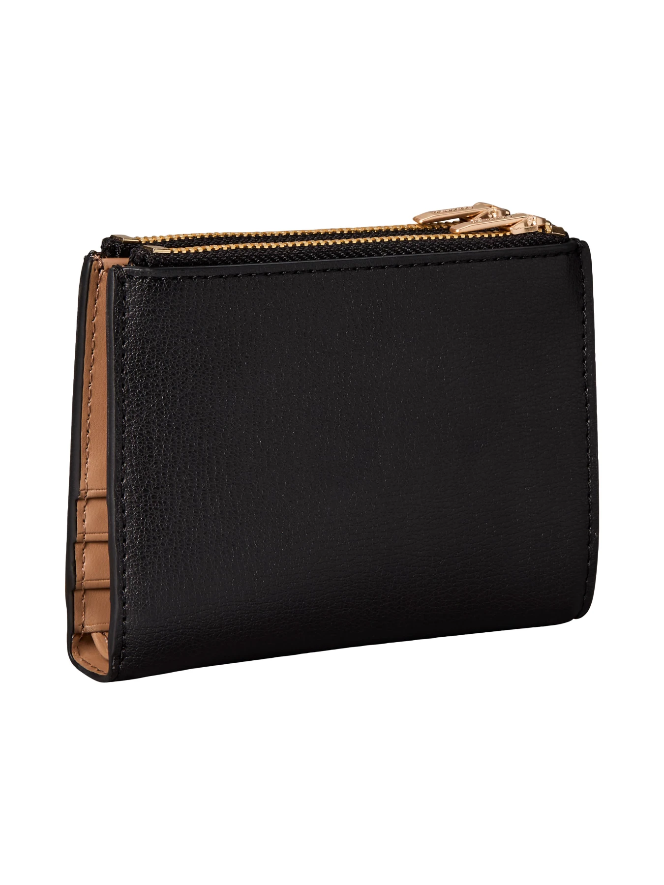 Minimalist Pebbled Zip-Around Card Wallet Gallery