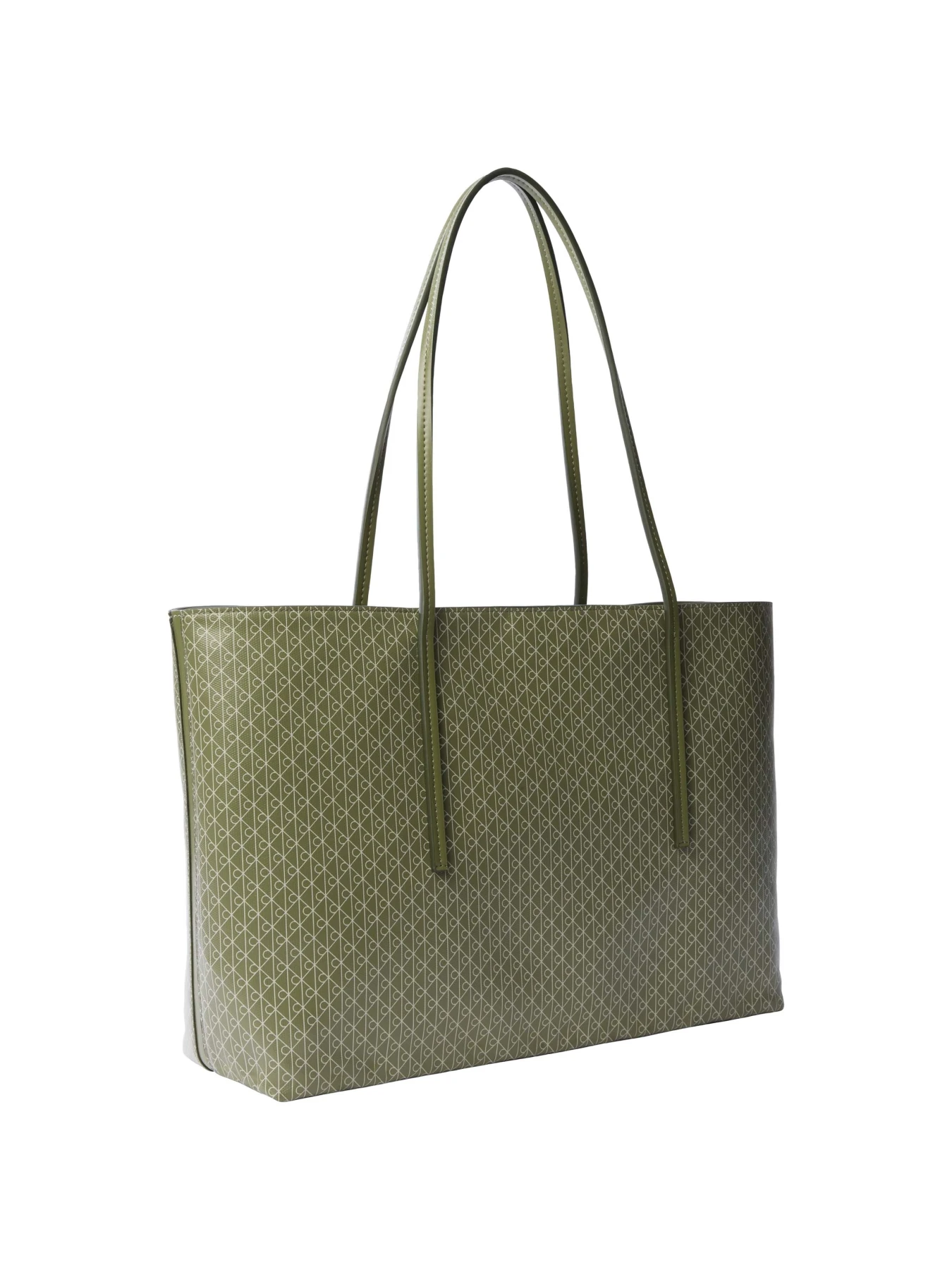 Monogram Embossed Large Shopper Tote Bag Gallery
