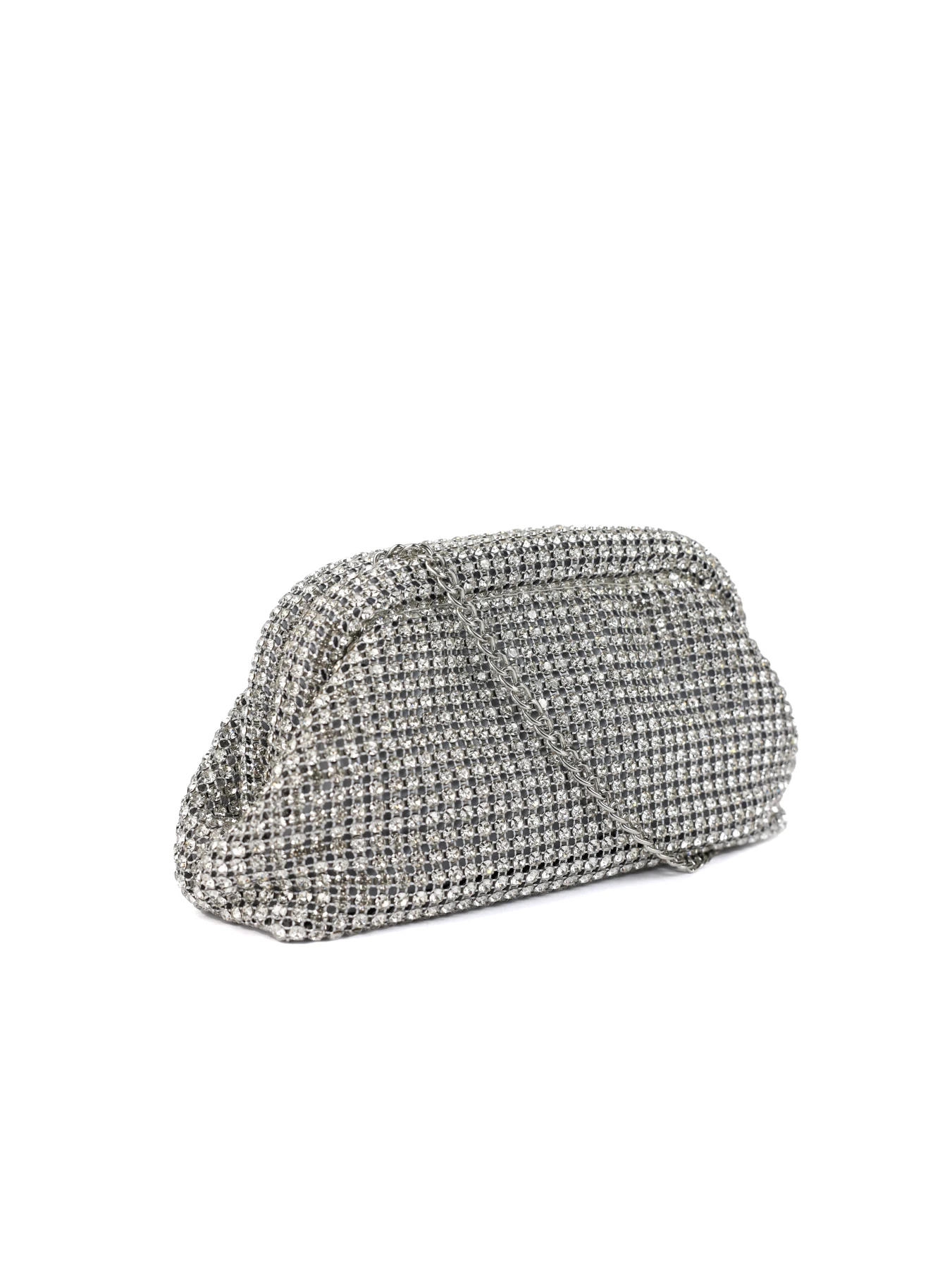 Crystal-Embellished Slouchy Clutch Bag Gallery