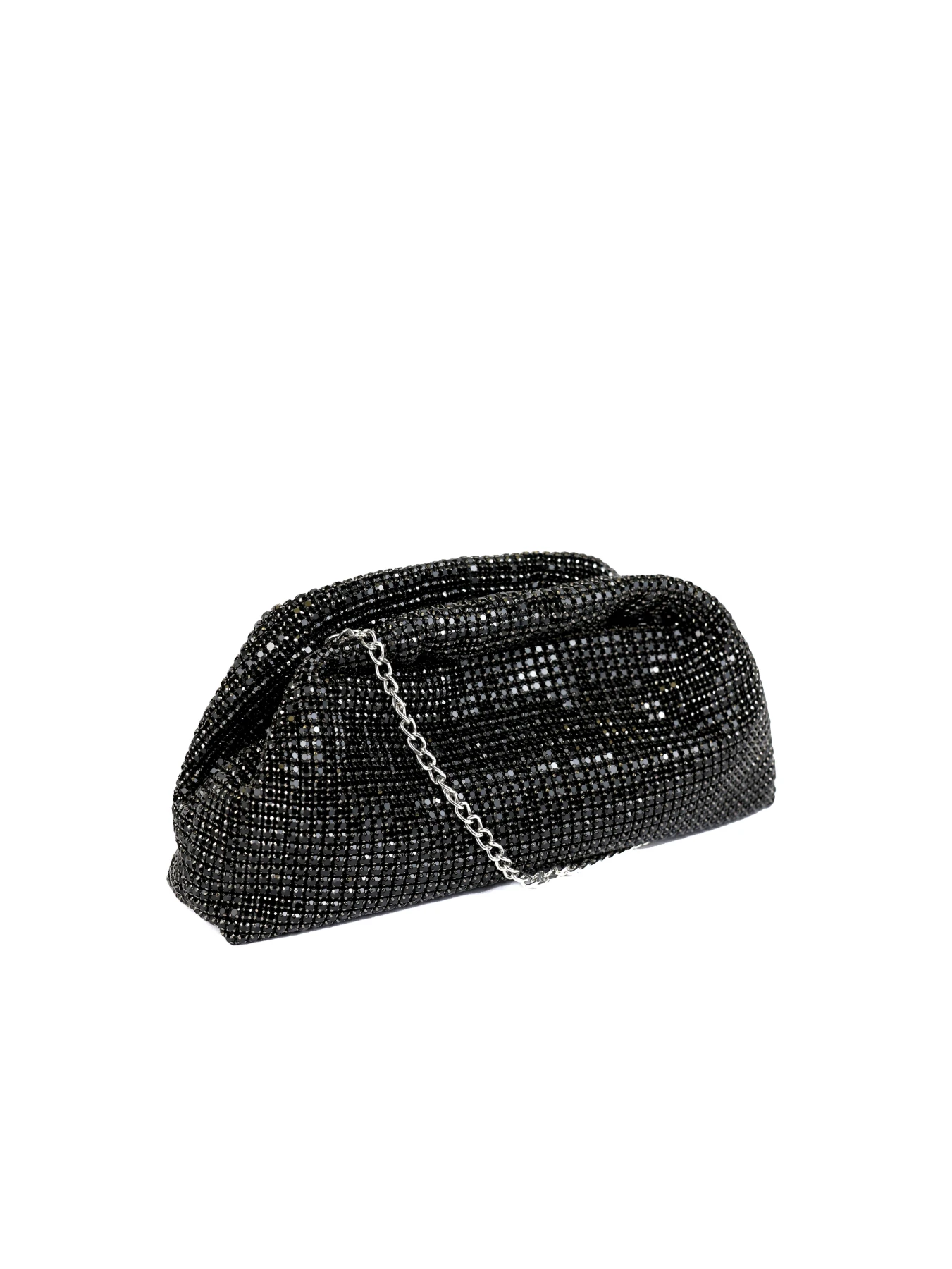 Crystal Mesh Top-Handle "Hobo" Clutch Bag Gallery