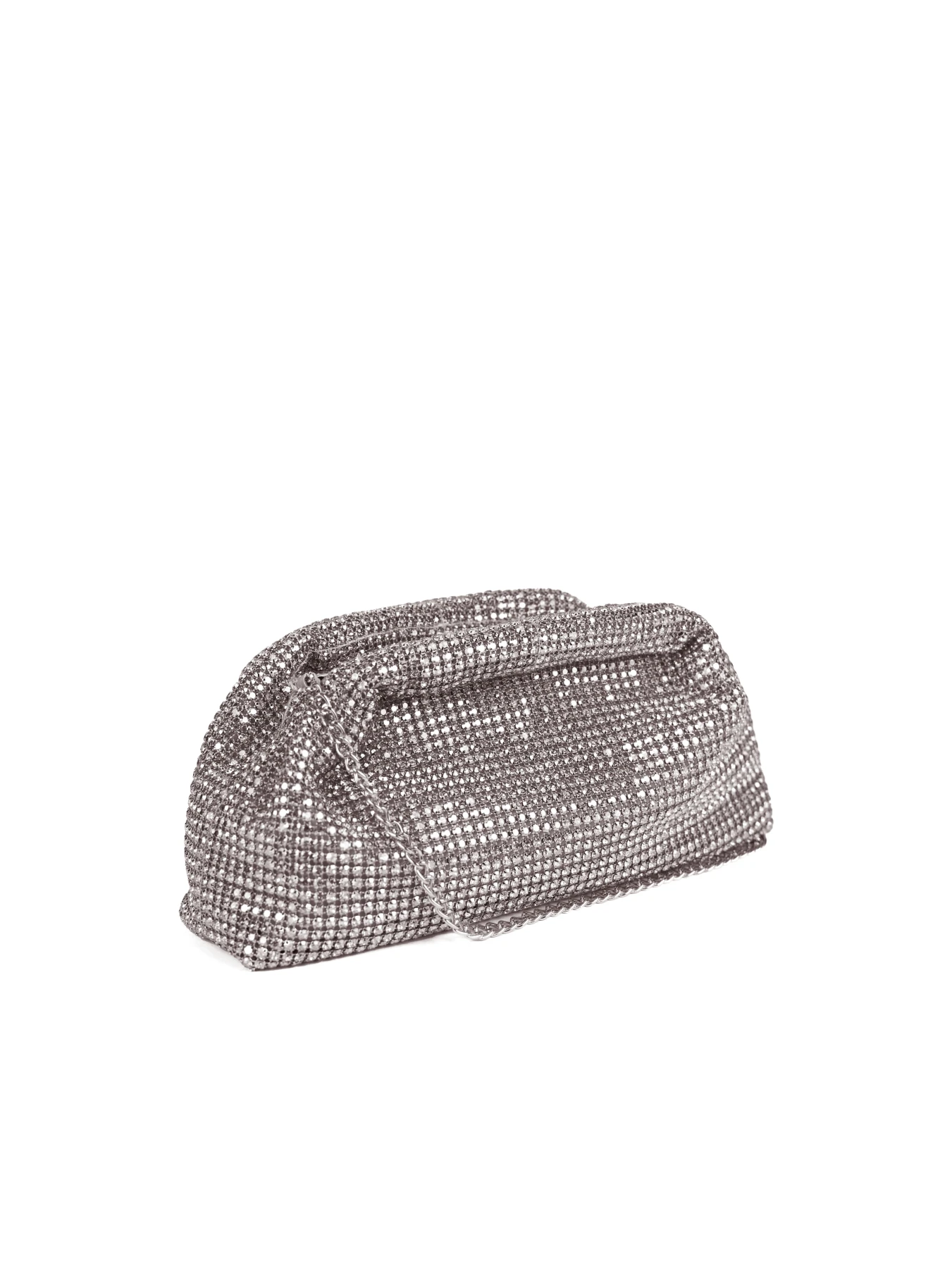 Crystal Mesh Top-Handle "Hobo" Clutch Bag Gallery