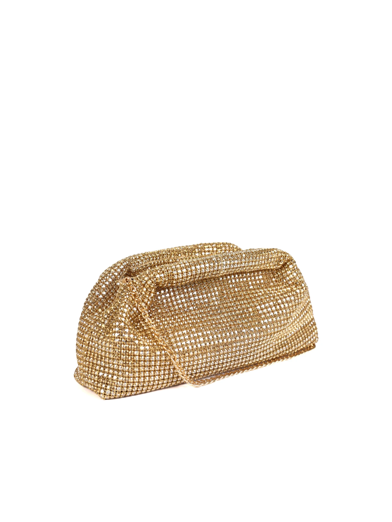 Crystal Mesh Top-Handle "Hobo" Clutch Bag Gallery