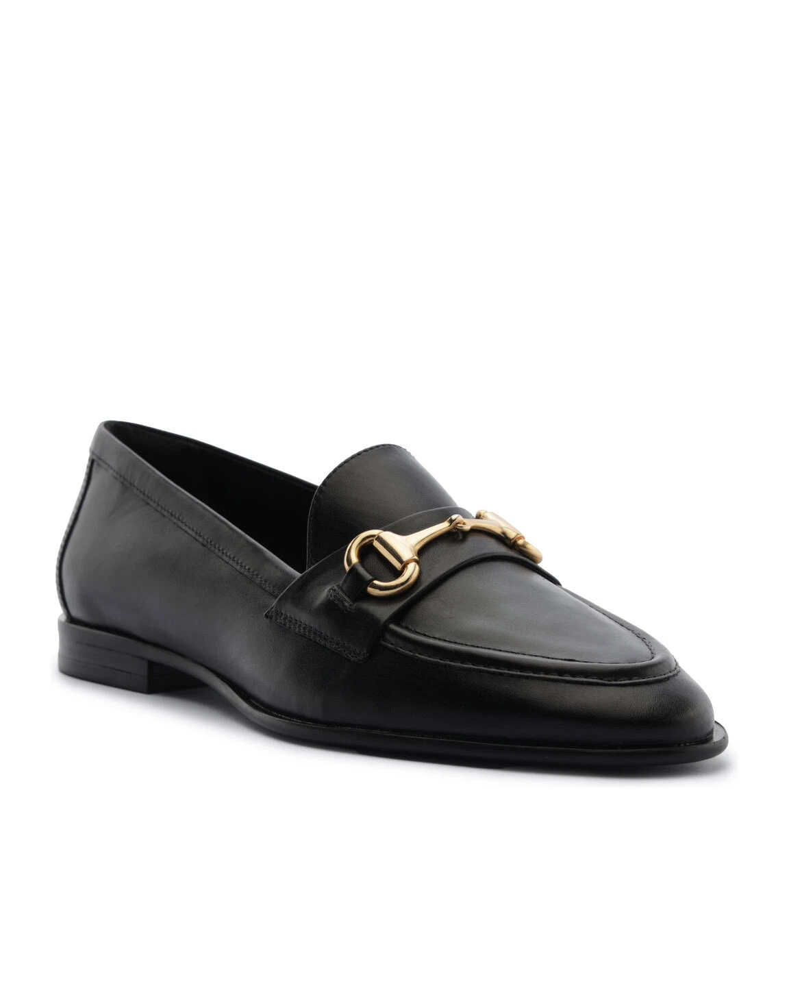 Black Leather Loafers with Pointed Toe Gallery