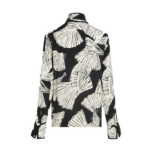 Elastic Blouse with Print Gallery