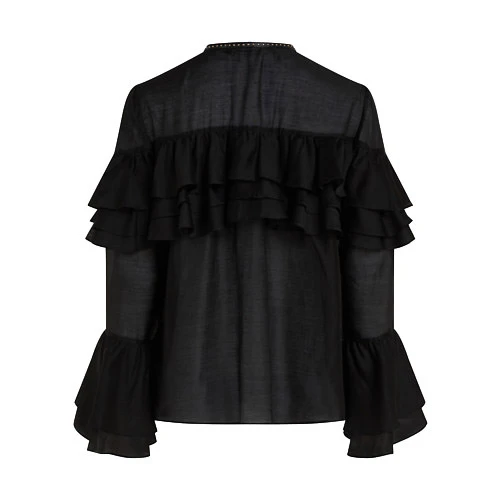 Bohemia Ruffle Blouse Gallery