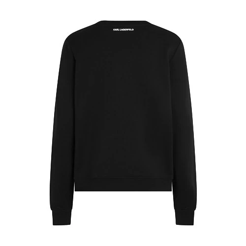 Logo Rhinestone-Embellished Sweatshirt Gallery