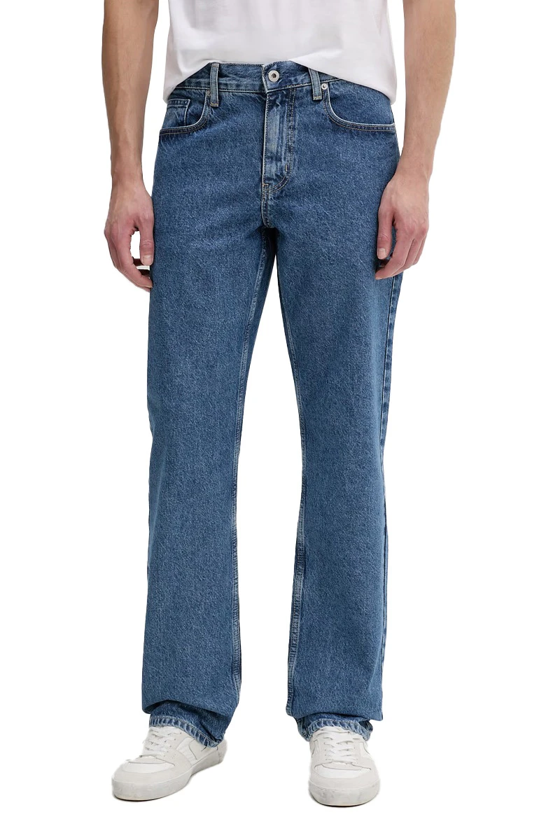 Straight Leg Denim Jeans Gallery