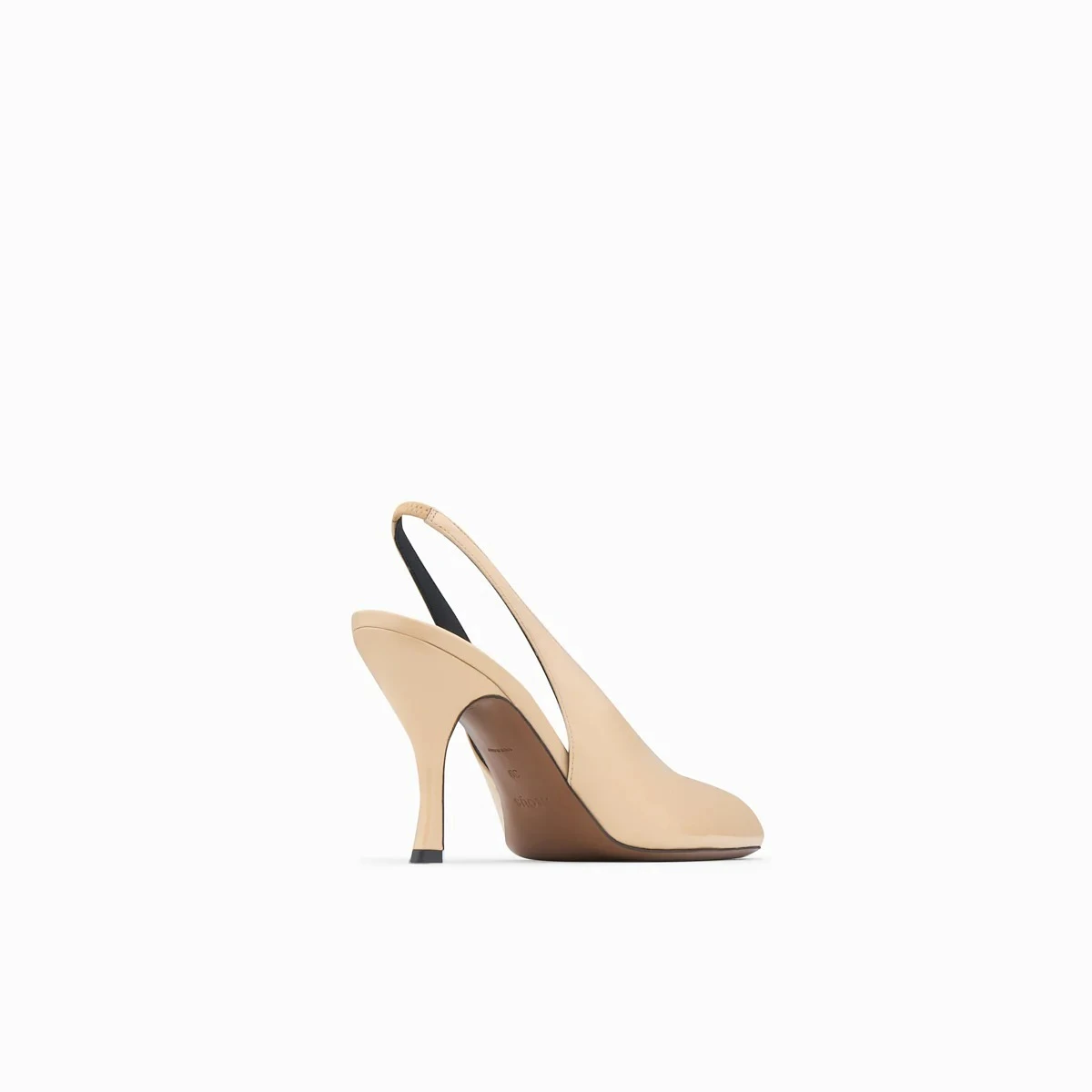 Patent Leather Open Toe Slingback Pump Gallery