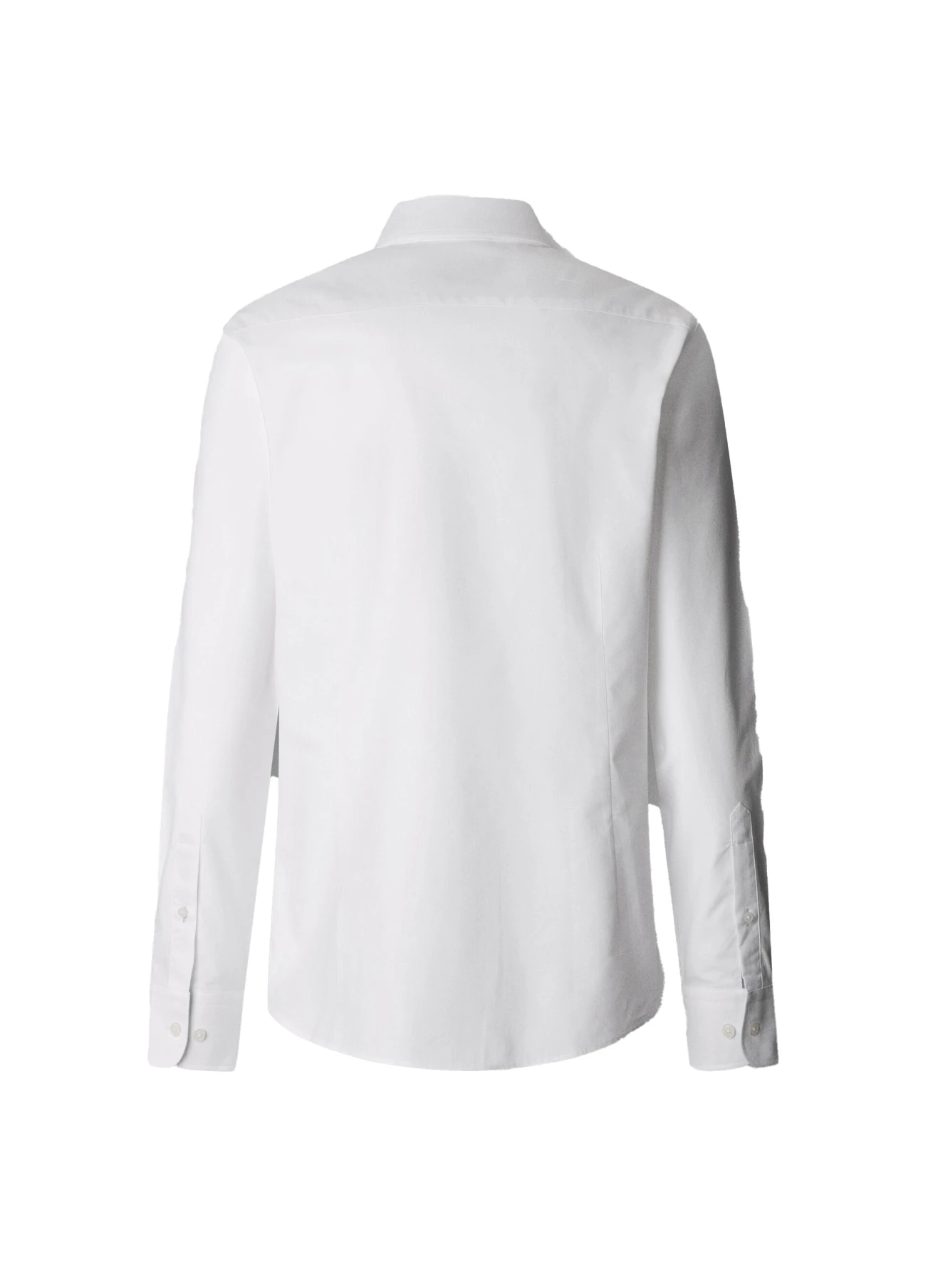 Tailored Fit White Oxford Multi-Trim Shirt Gallery