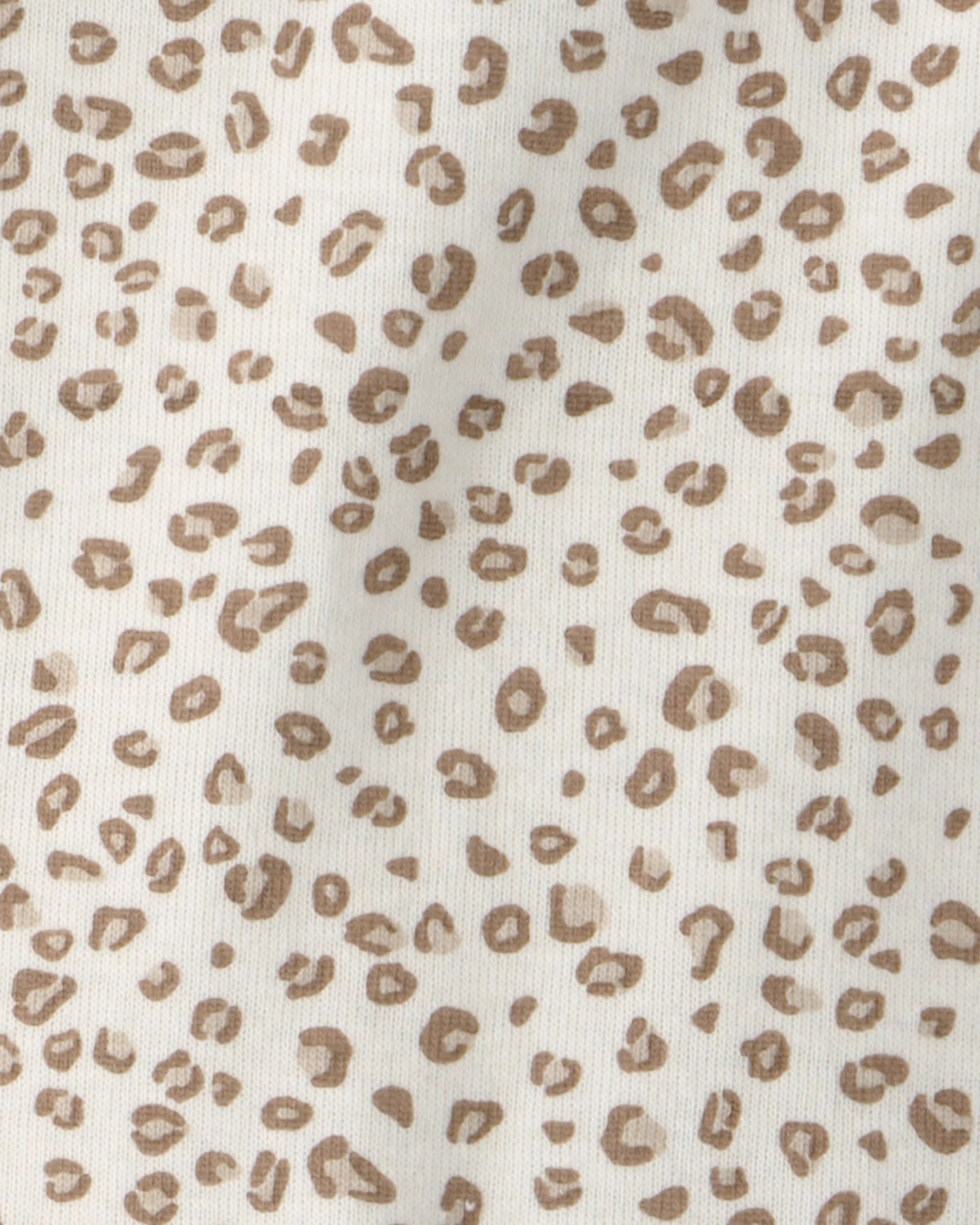 Kids Baby Girl 3-Piece Cheetah Top, Bodysuit & Short Set - Khaki&Ivory Gallery