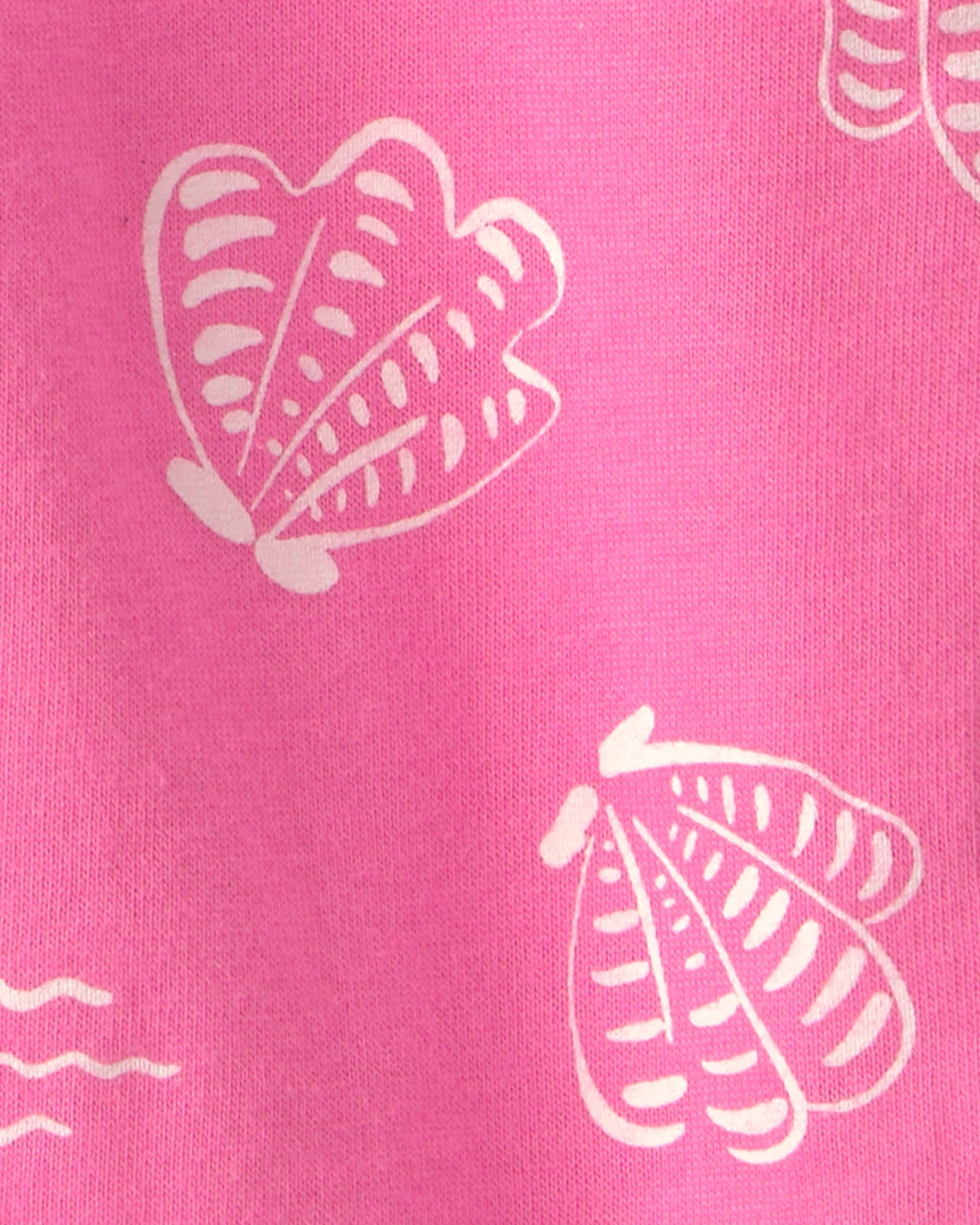 Kids Baby Girl 2-Piece 'Mommy's Mini Treasure' Shell Bodysuit & Pant Set - Pink&Ivory Gallery