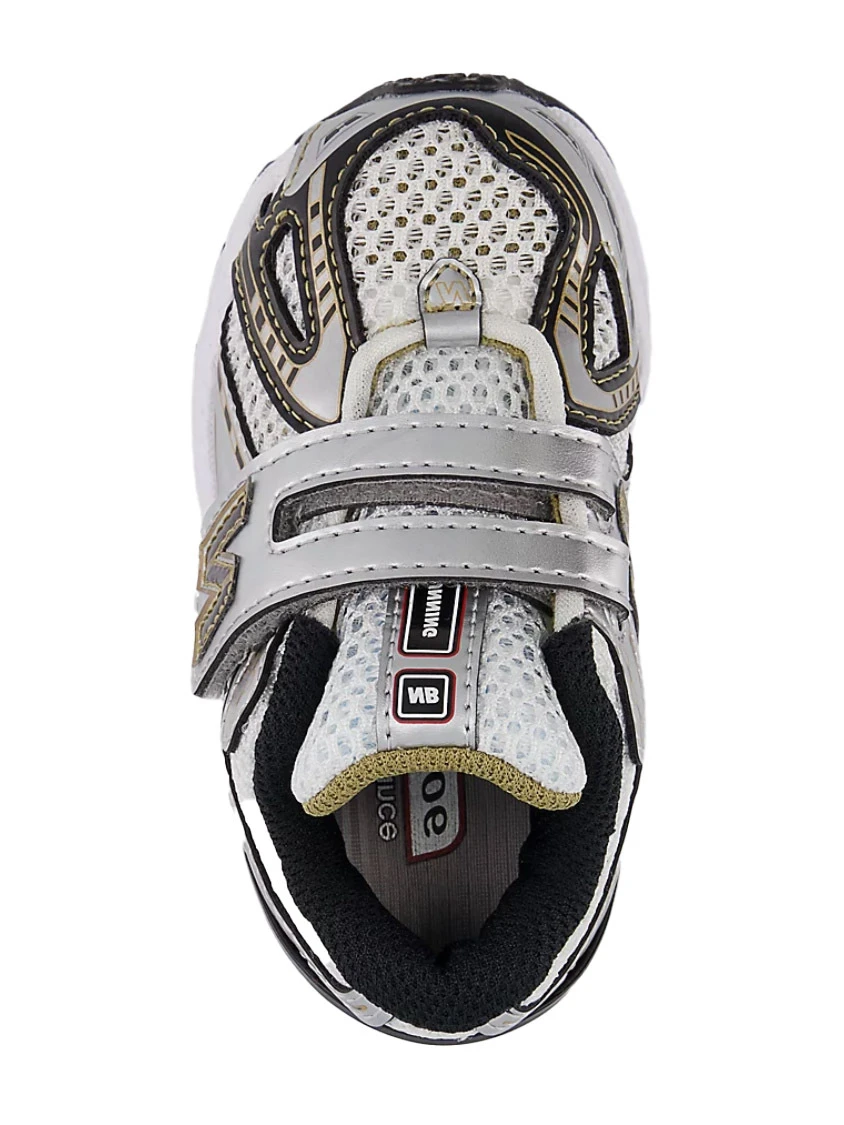 1906R Metallic Hook & Loop Sneakers - Baby Gallery