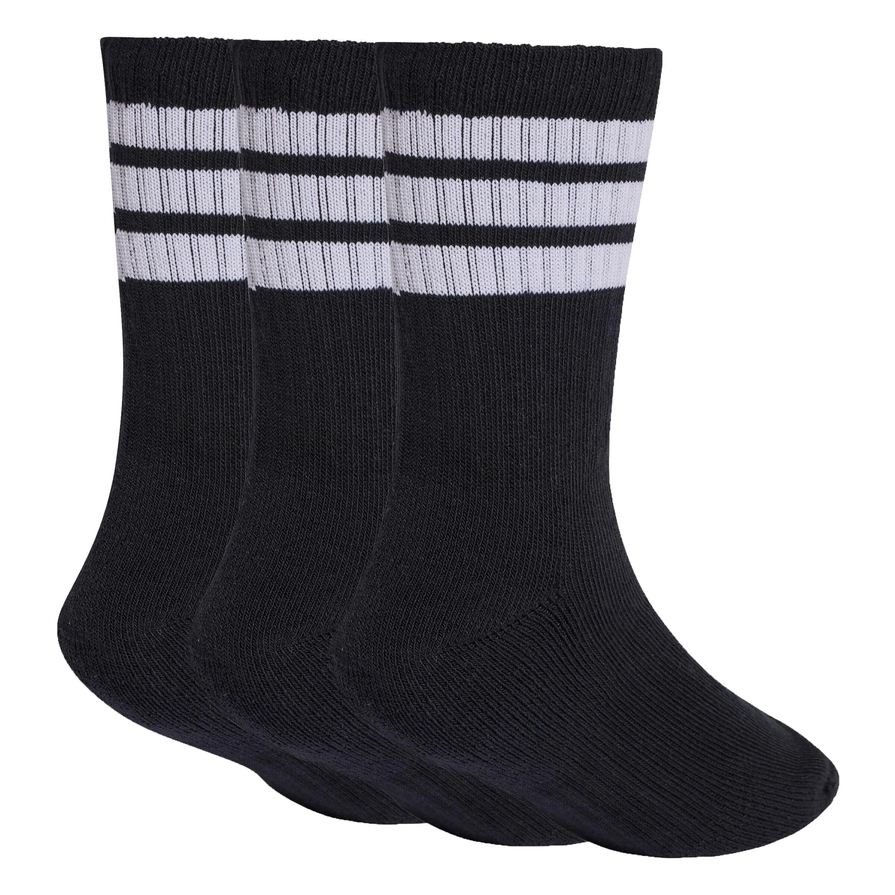 Baby Neutral Pack of 3 - Cushioned Sportswear Crew Socks  Gallery