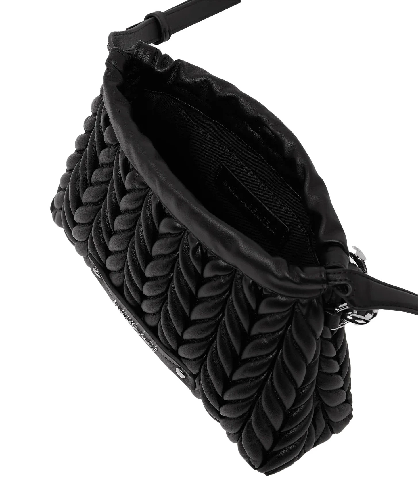 K/Weave Quilted Leather Crossboy Bag with Chain Gallery