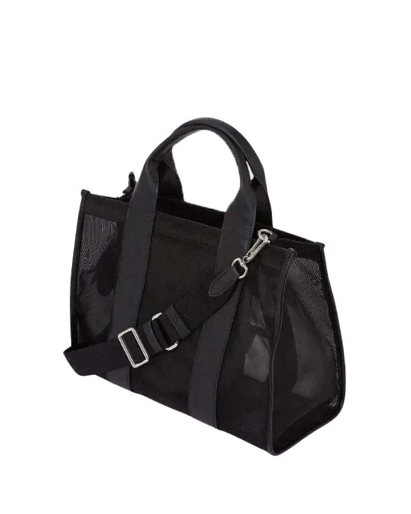 Rue St-Guillaume Medium-sized Square Mesh Tote Bag Gallery
