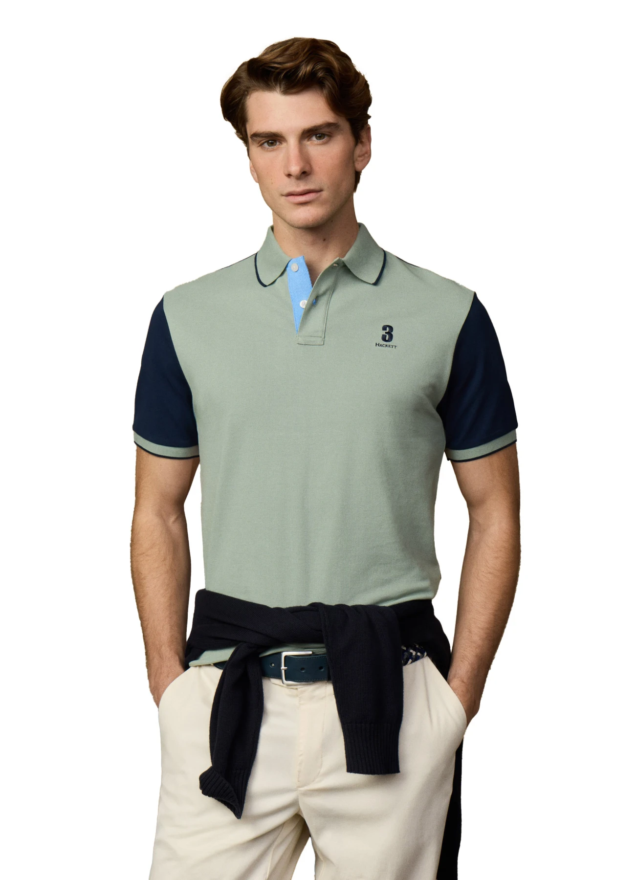 Classic Fit Short Sleeve Back Panel Polo Gallery