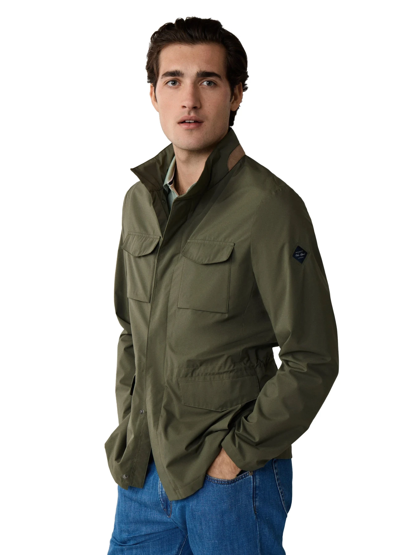 High Collar Tech Velo Jacket Gallery