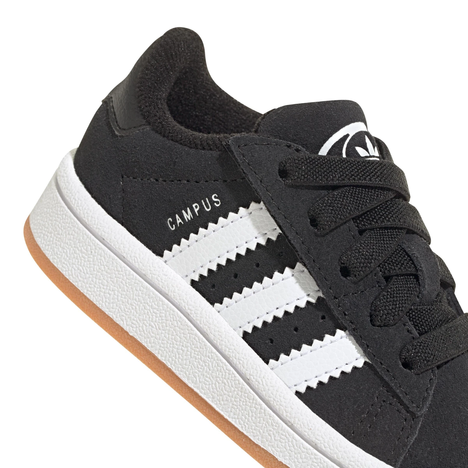 Baby Boy Black Campus 00s Comfort Closure Elastic Lace Sneakers Gallery