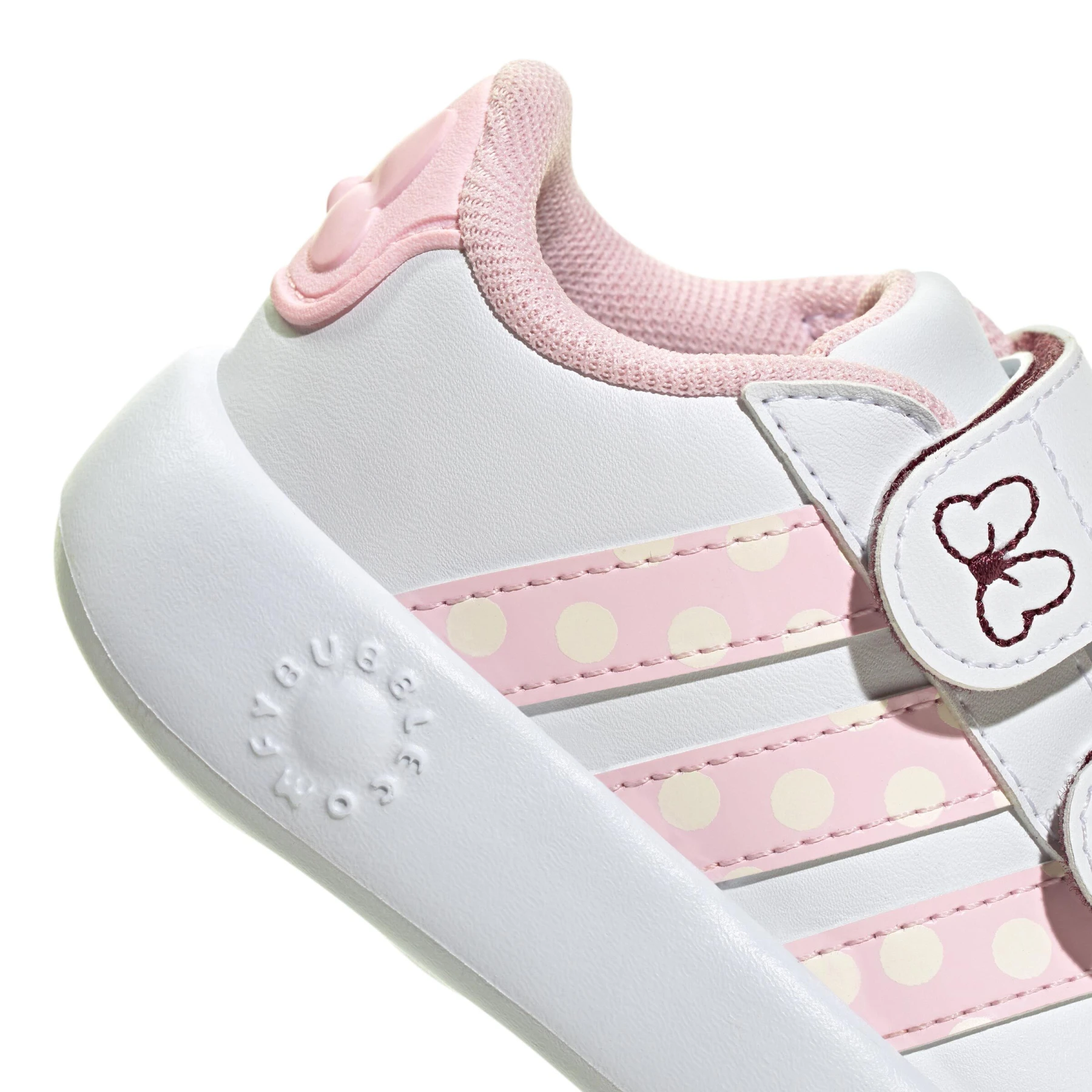 Baby Girl Adidas x Disney Minnie Mouse Grand Court Sneakers  Gallery