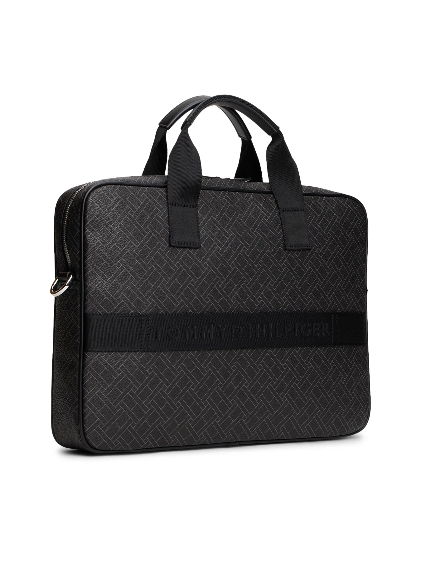 Hilfiger Flag Mixed Texture Laptop Bag Gallery