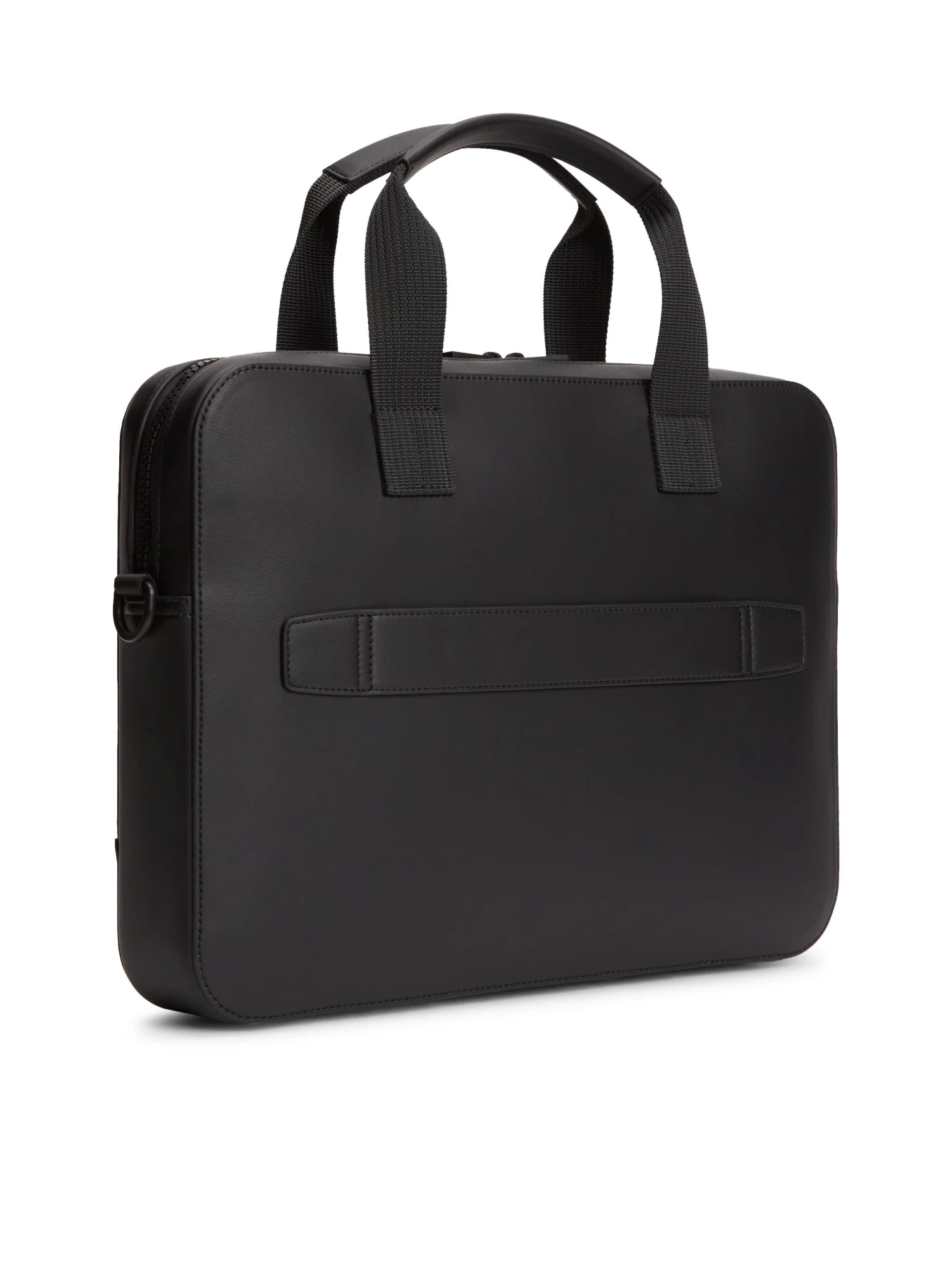 Metal Logo Laptop Bag with Zipped Pocket Gallery