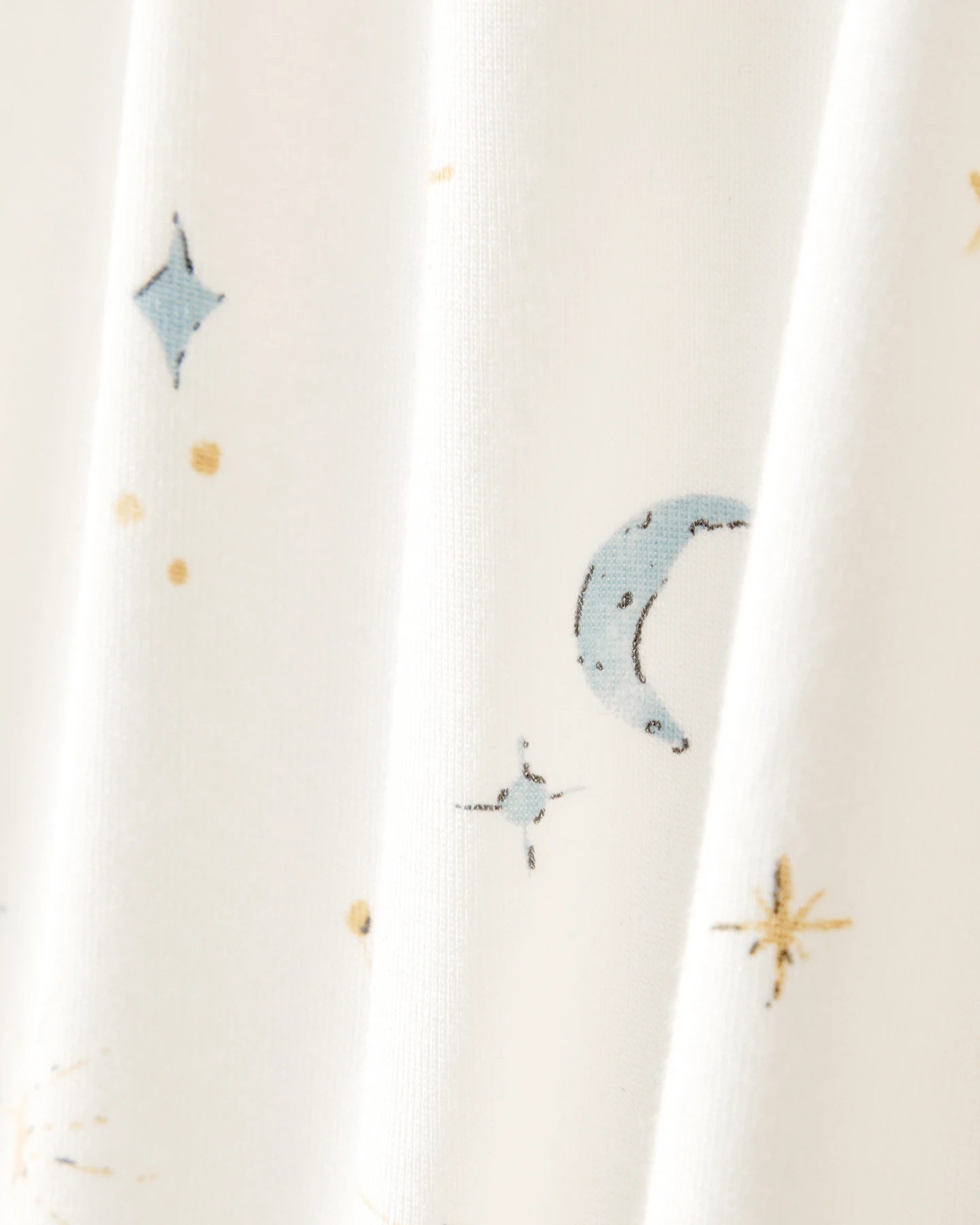 Baby Neutral 2-Pack Constellation PurelySoft Caps - Yellow/Ivory Gallery